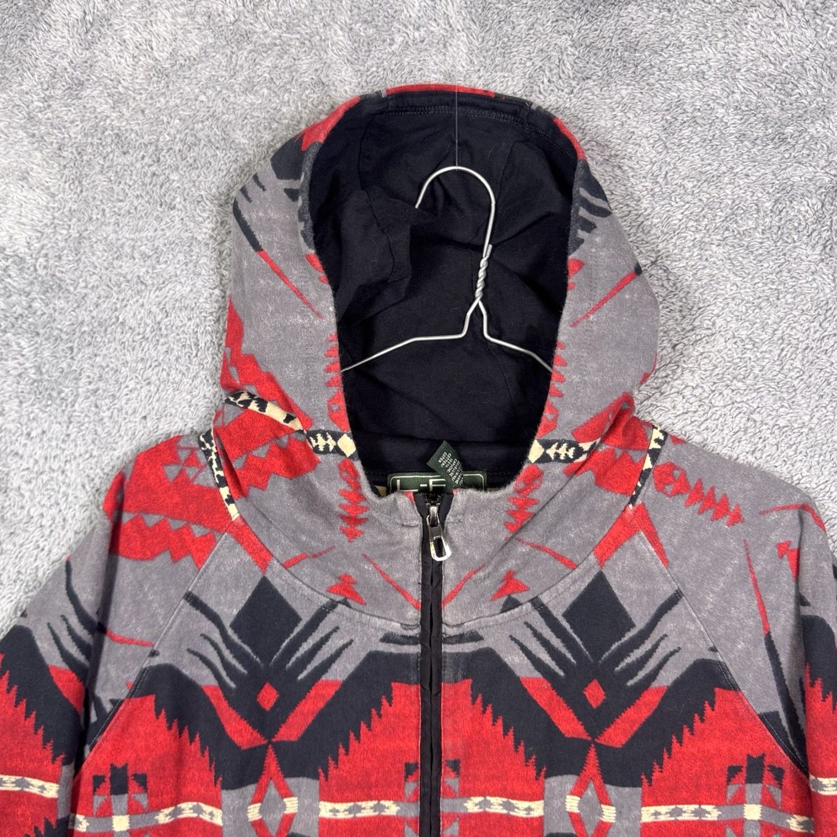 Ralph Lauren Lauren Ralph Lauren Jacket Womens XL LRL Active Full Zip Southwest Aztec Hoodie Size XL / US 12-14 / IT 48-50 - 4 Thumbnail