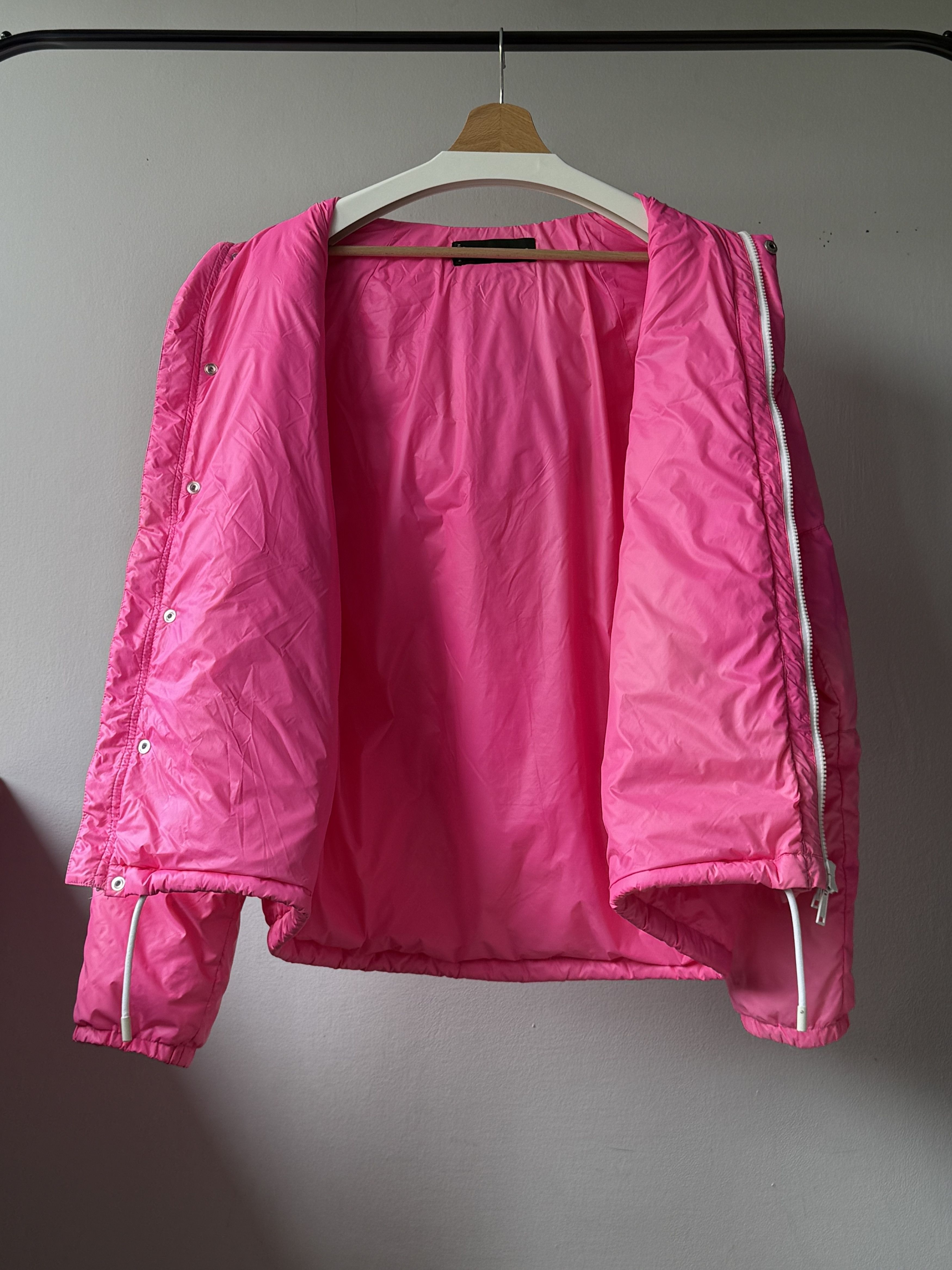 Dsquared2 Dsquared2 Pink Nylon Real Down Feather Puffer Padded Jacket Size US M / EU 48-50 / 2 - 3 Thumbnail