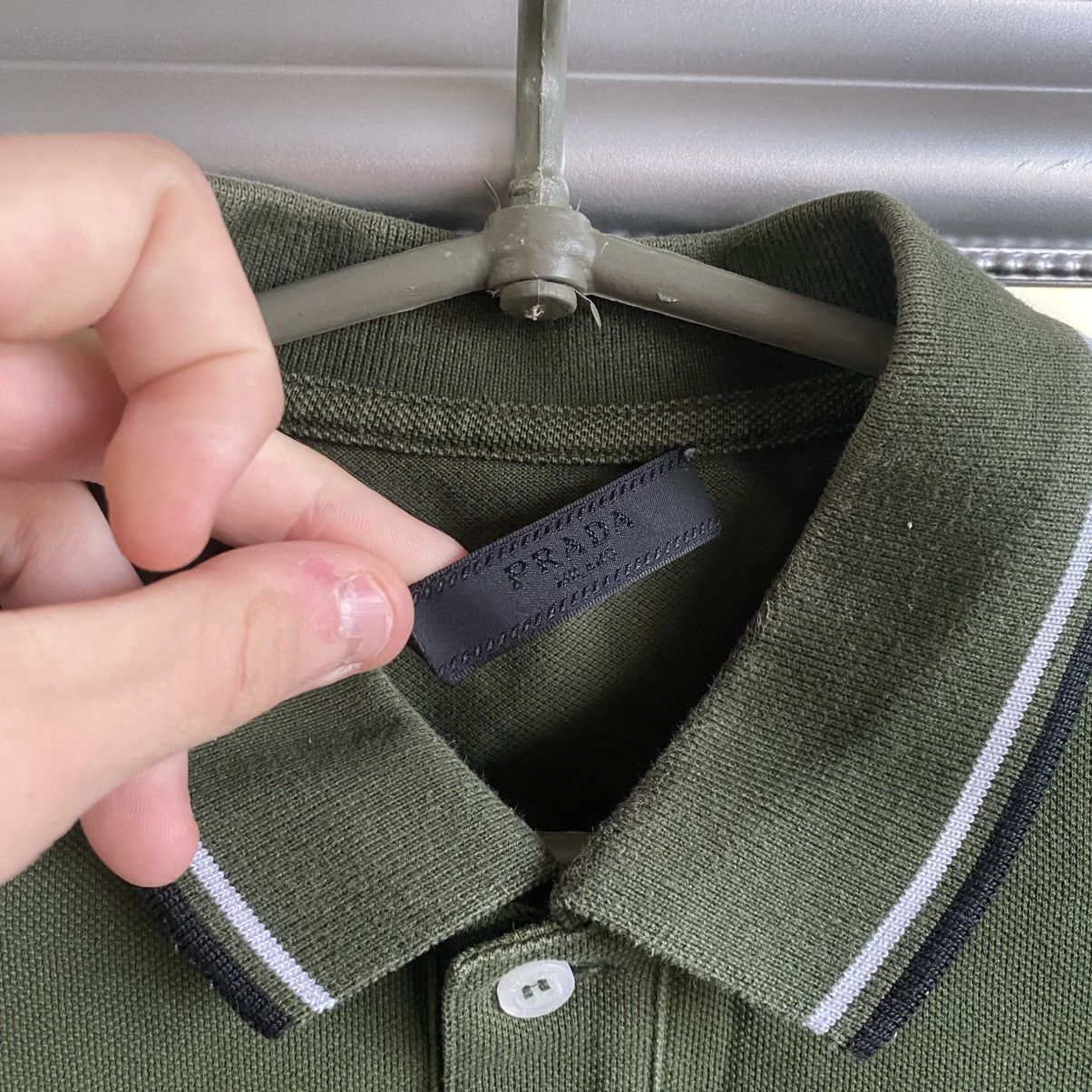 Prada Prada black label polo tee Size US M / EU 48-50 / 2 - 4 Thumbnail
