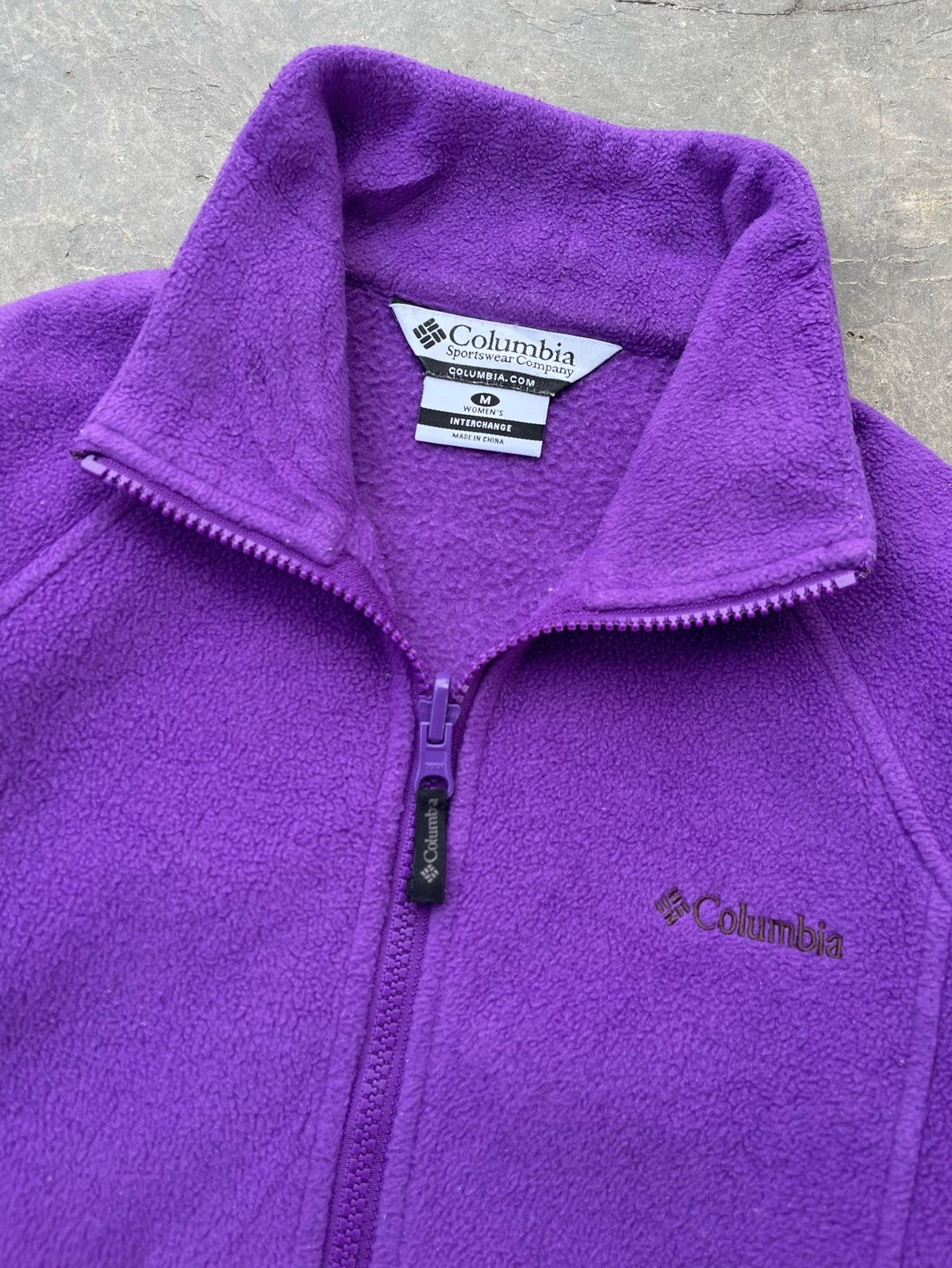 Columbia Columbia Interchange Women's Fleece Sweater Jacket Zip Up Size M / US 6-8 / IT 42-44 - 7 Thumbnail