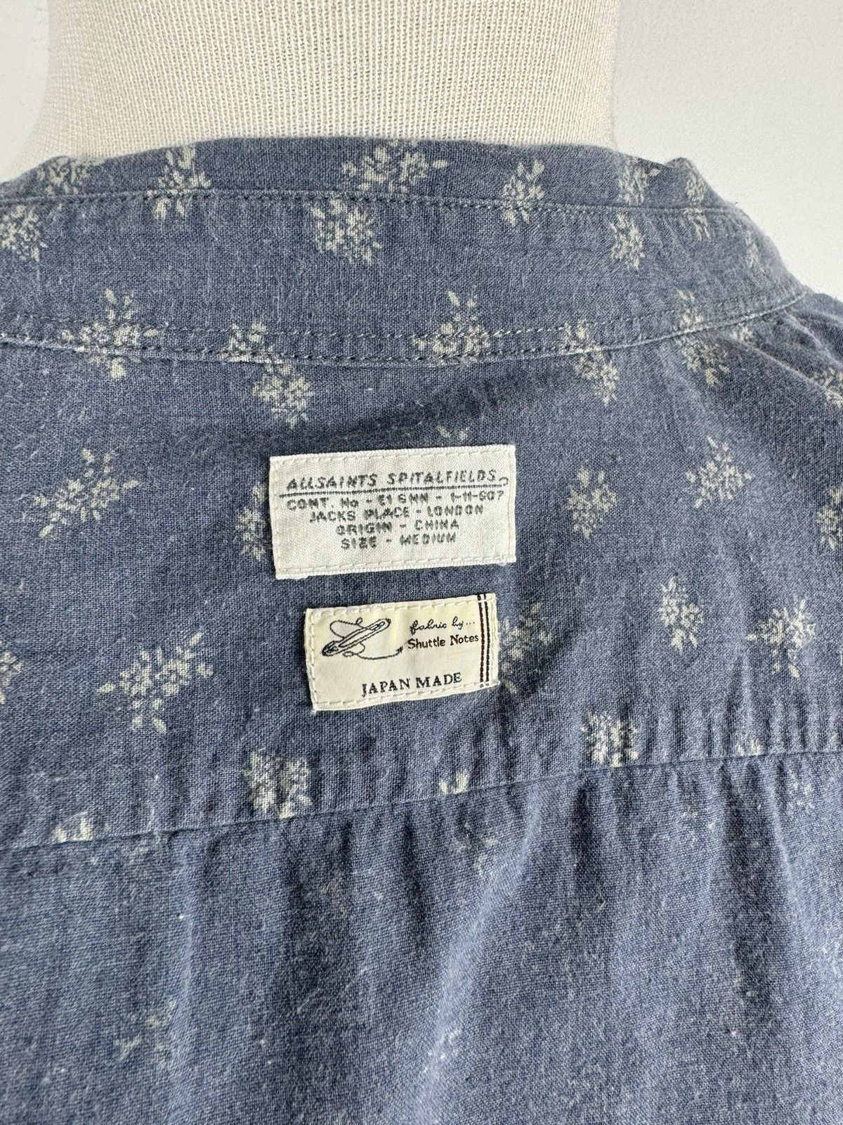 Allsaints Men’s Allsaints Shimane Short Sleeve Shirt size M Size US M / EU 48-50 / 2 - 5 Thumbnail