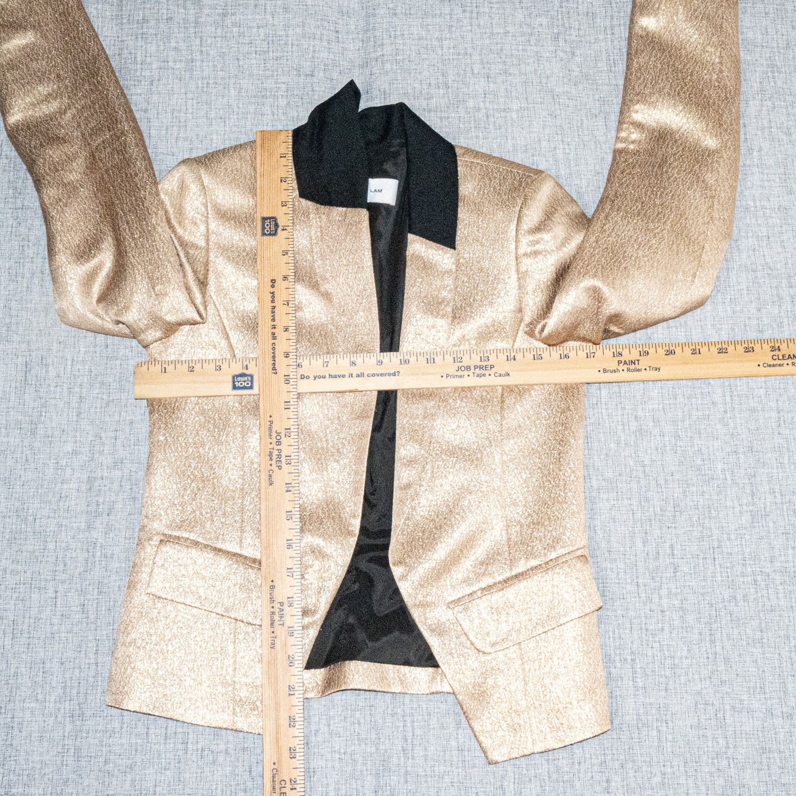 Derek Lam 10 Crosby DEREK LAM 10 Crosby $575 Rose Metallic Blazer Jacket size 2 Size XS / US 0-2 / IT 36-38 - 6 Thumbnail