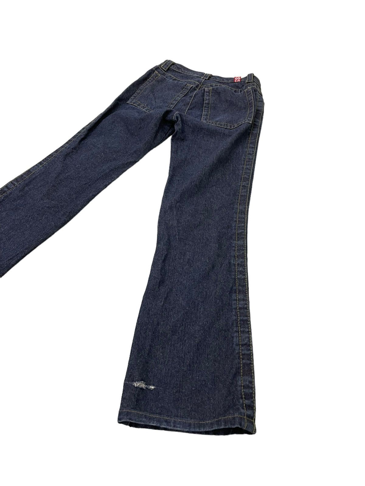 Dirk Bikkembergs Flare Jeans Dirk Bikkembergs Denim Boot Cut 6🟦2 Size US 29 - 3 Thumbnail