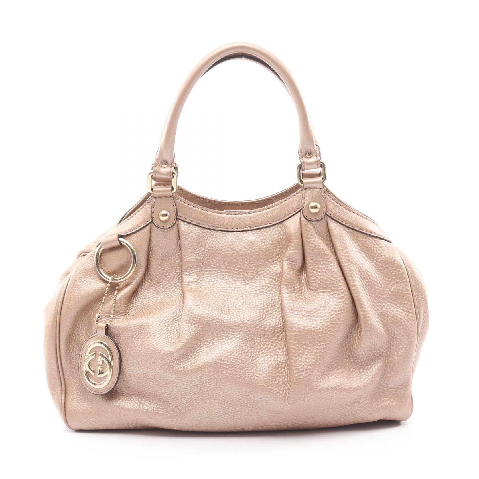 Gucci Gucci Gucci Sukey Leather Handbag Leather Handbag 211944 DUTY FREE for USA Size ONE SIZE - 1 Thumbnail