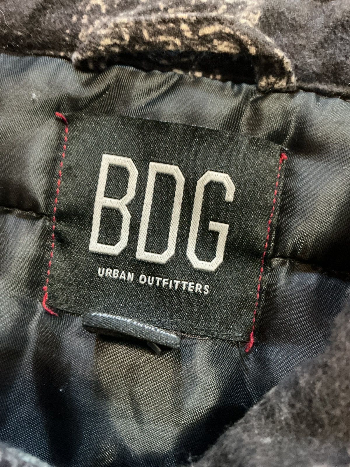 Bdg BDG UO Urban Outfitters Bandana Quilted AOP Shirt Jacket Size US L / EU 52-54 / 3 - 4 Thumbnail