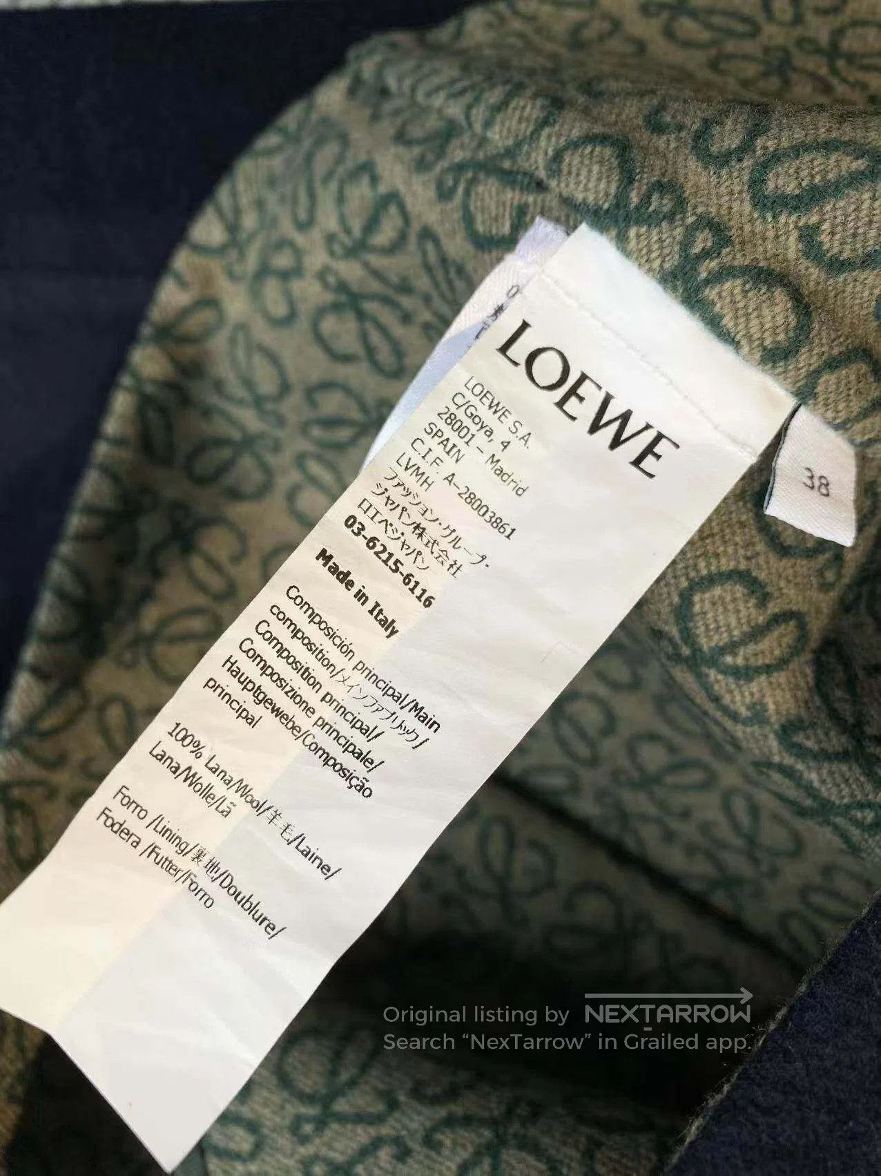 Loewe Loewe The inside is full of printed jackets| Size XS / US 0-2 / IT 36-38 - 5 Thumbnail