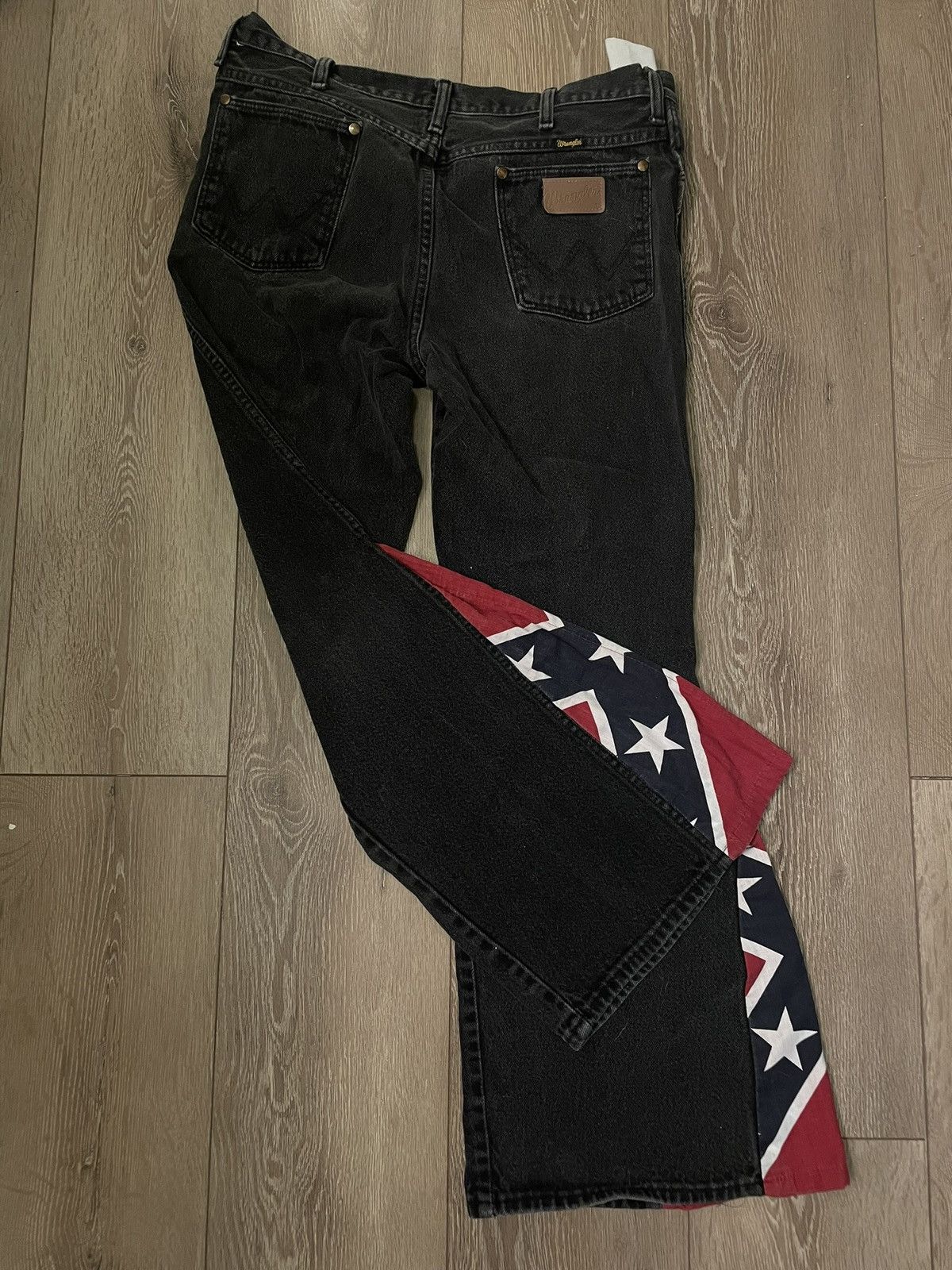 Wrangler Vintage 1980 Wrangler Bootcut Denim Jeans Size US 34 / EU 50 - 4 Thumbnail