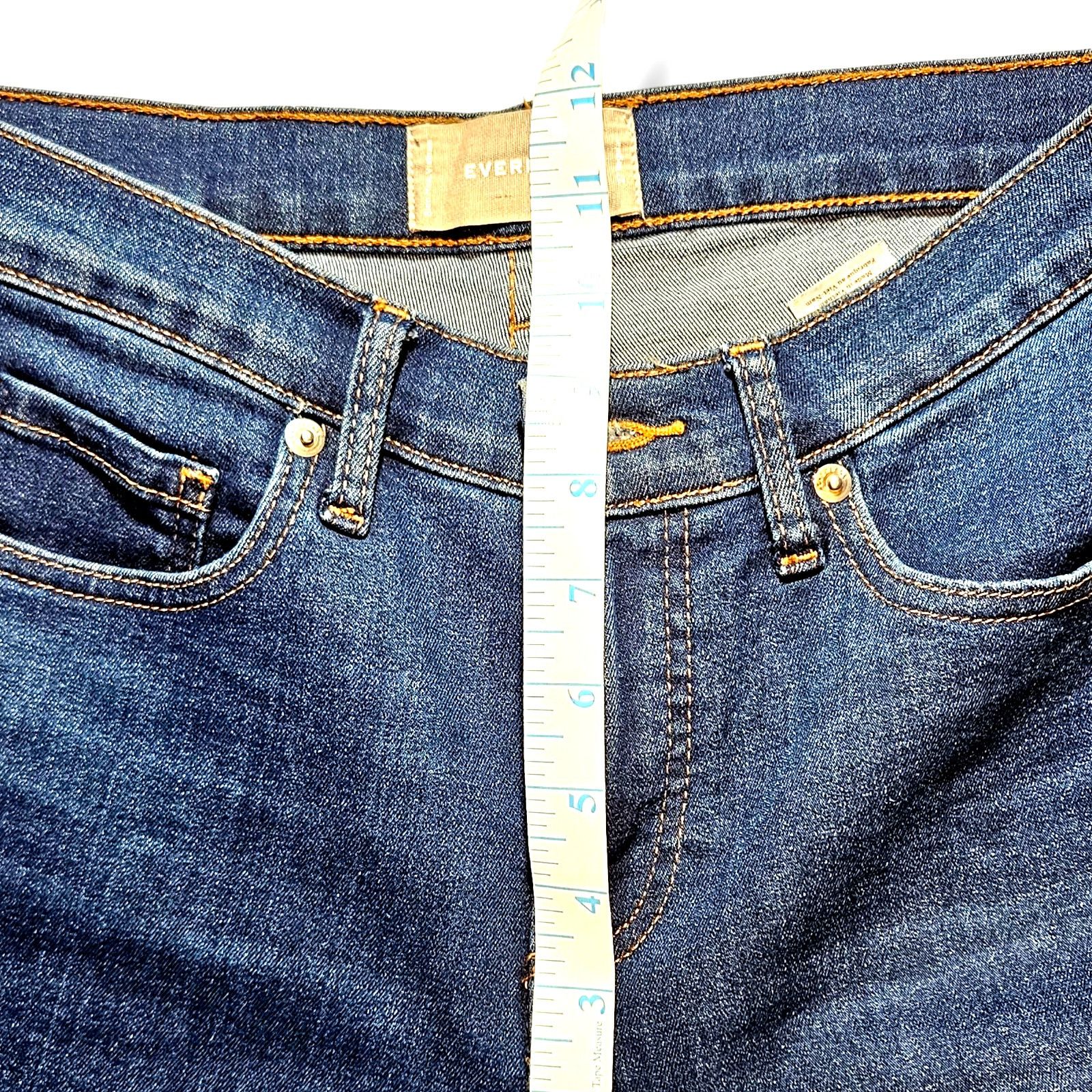Everlane EUC Everlane Authentic Stretch Skinny Jeans Sz. 27x28.50 Size 27" / US 4 / IT 40 - 8 Thumbnail