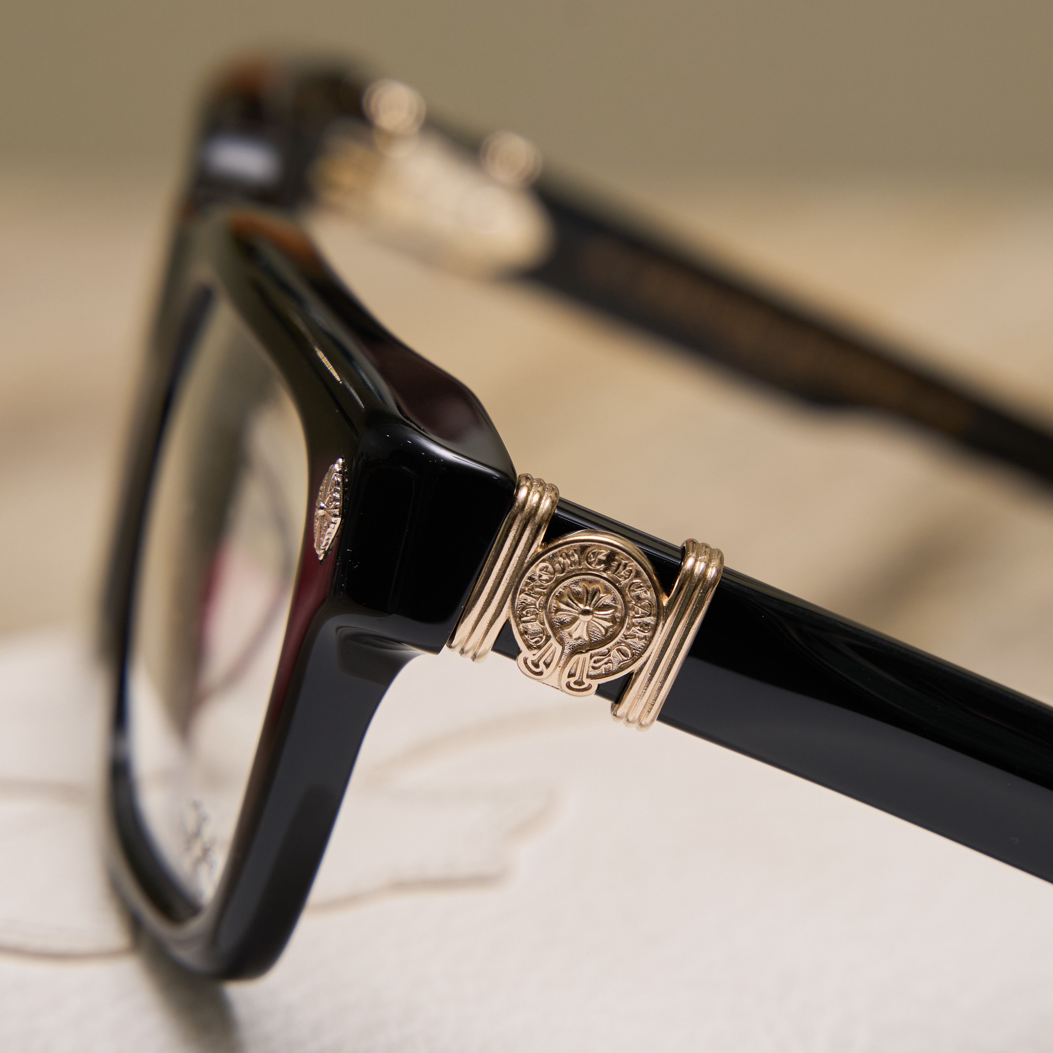 Chrome Hearts CHROME HEARTS HALLLAMANASS BLACK/18KGP Size ONE SIZE - 4 Thumbnail