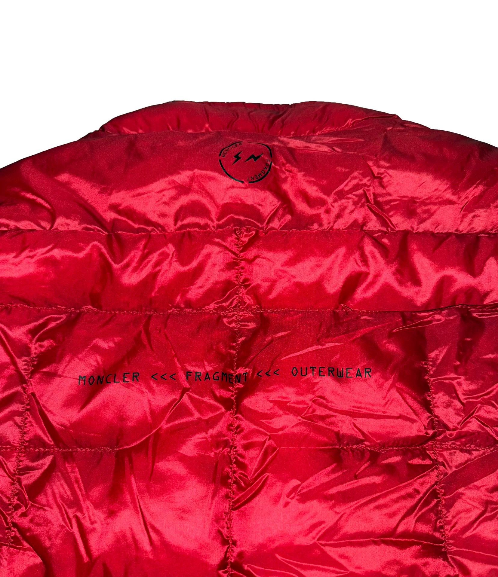 Moncler Moncler×fragment Genius Hotz Jacket Electric Red L Size US L / EU 52-54 / 3 - 3 Thumbnail