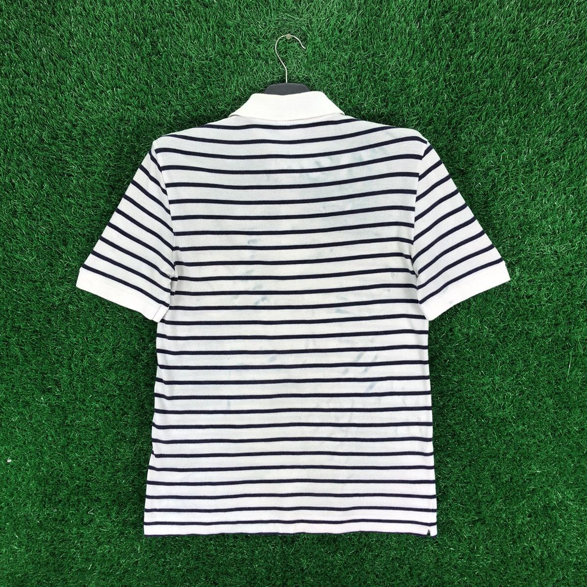 Lacoste Vintage 90's Lacoste Polo Tee Stripes Size US XS / EU 42 / 0 - 4 Thumbnail