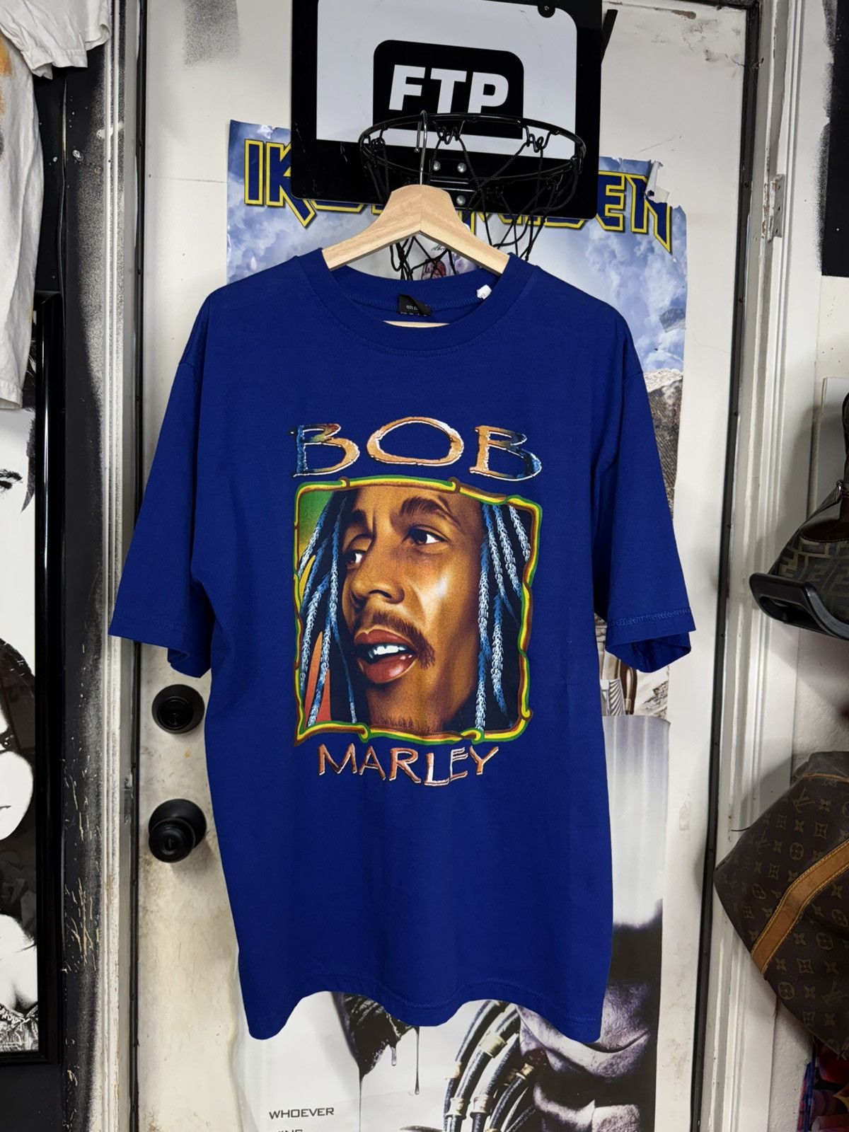 Vintage Vintage 90’s Bob Marley T-Shirt Vtg Rap Tee Size Large Size US L / EU 52-54 / 3 - 1 Thumbnail