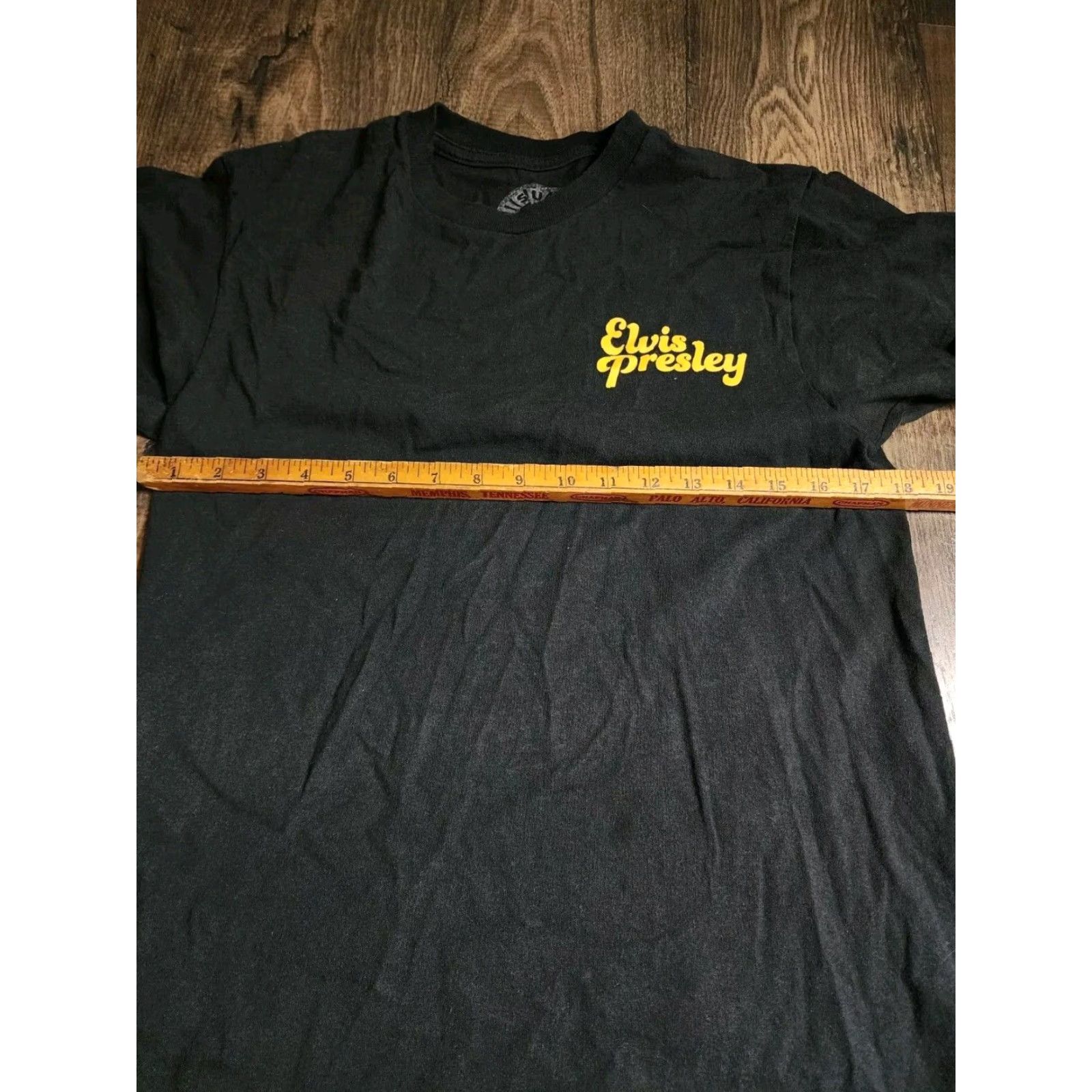 Vintage VINTAGE Sun Record Company Shirt Men M Elvis Presley Rockabilly Double-Sided Crew Neck Short Sleeve Black Cotton T-Shirt Size US M / EU 48-50 / 2 - 4 Thumbnail