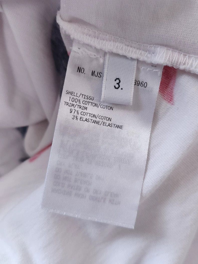 Thom Browne Thom Browne Printed round neck short sleeves Size US L / EU 52-54 / 3 - 5 Thumbnail