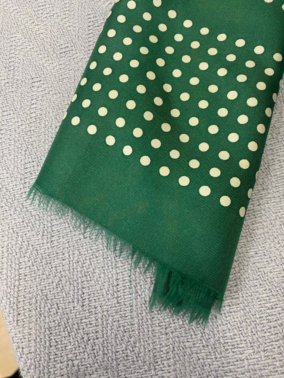 Yves Saint Laurent Vintage Yves Saint Laurent Pour Homme Scarf Size ONE SIZE - 8 Thumbnail