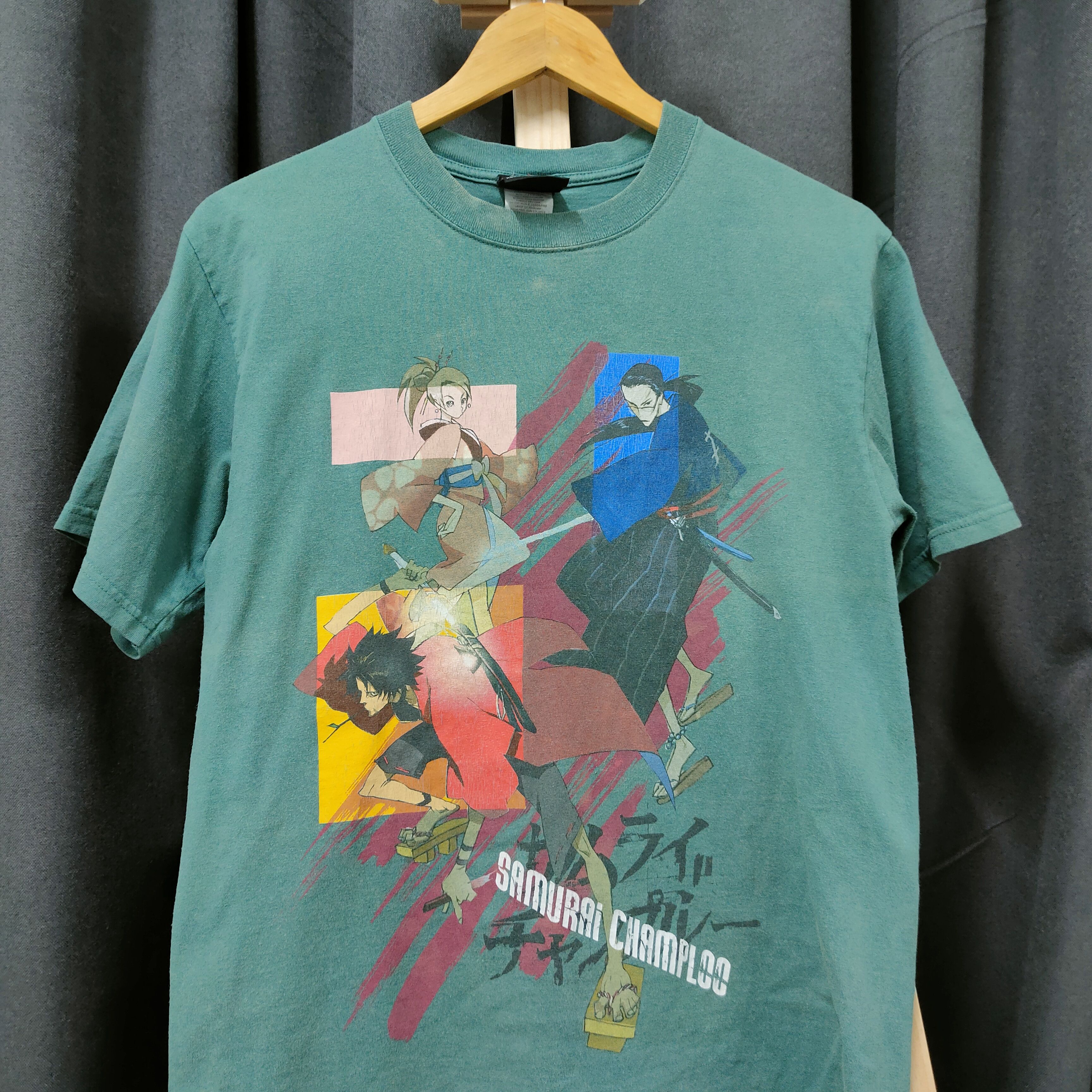 Vintage Vintage Y2K 2004 Samurai Champloo Lineup Character Size US S / EU 44-46 / 1 - 1 Thumbnail