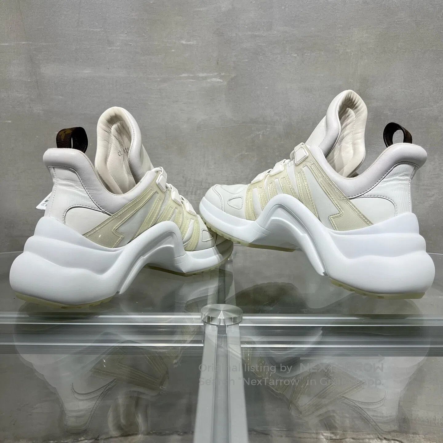 Louis Vuitton Louis Vuitton Classic dad shoes, white Size US 7 / IT 37 - 5 Thumbnail