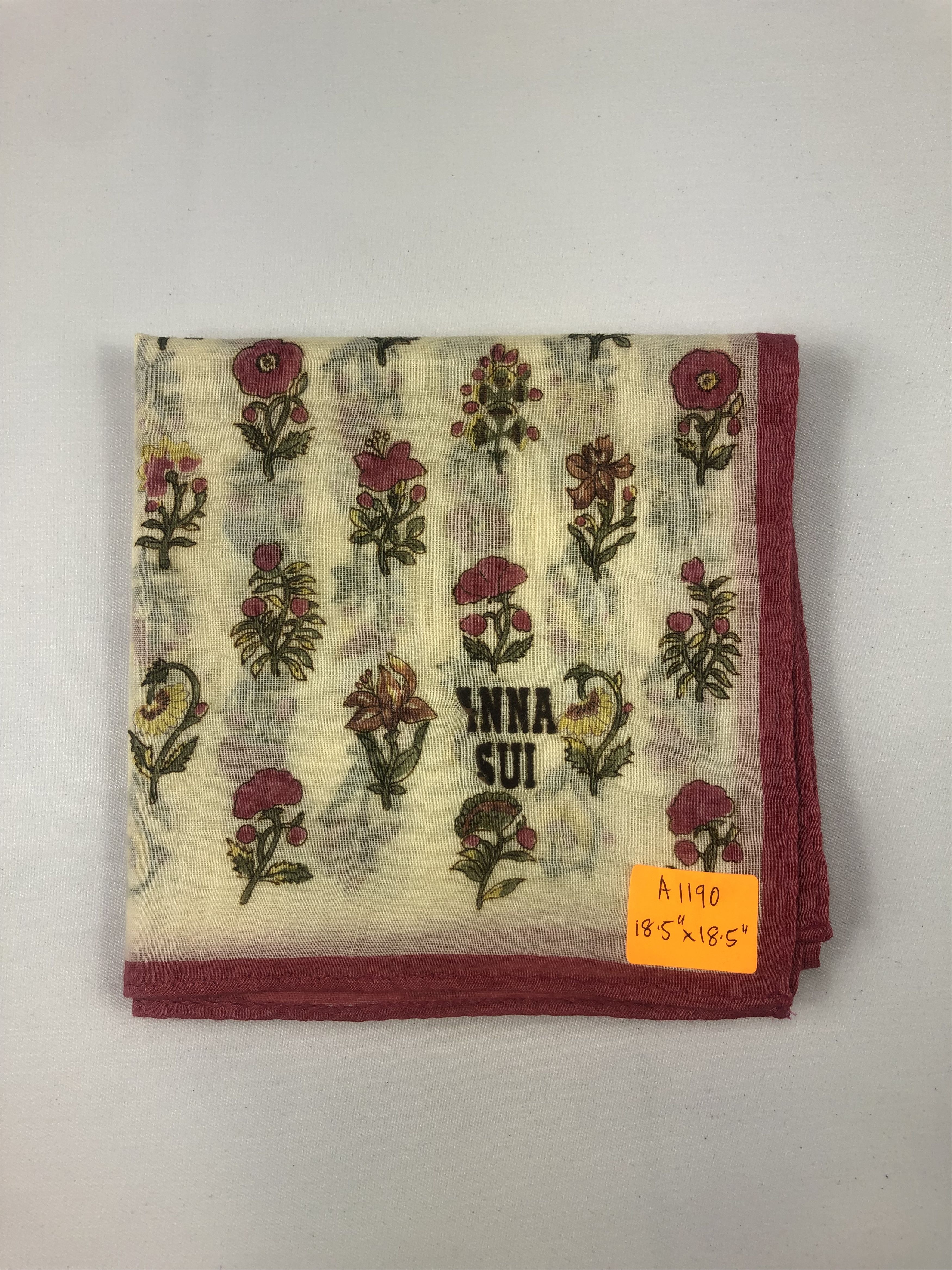 Anna Sui Anna Sui Handkerchief / Bandana / Neckerchief Size ONE SIZE - 6 Thumbnail