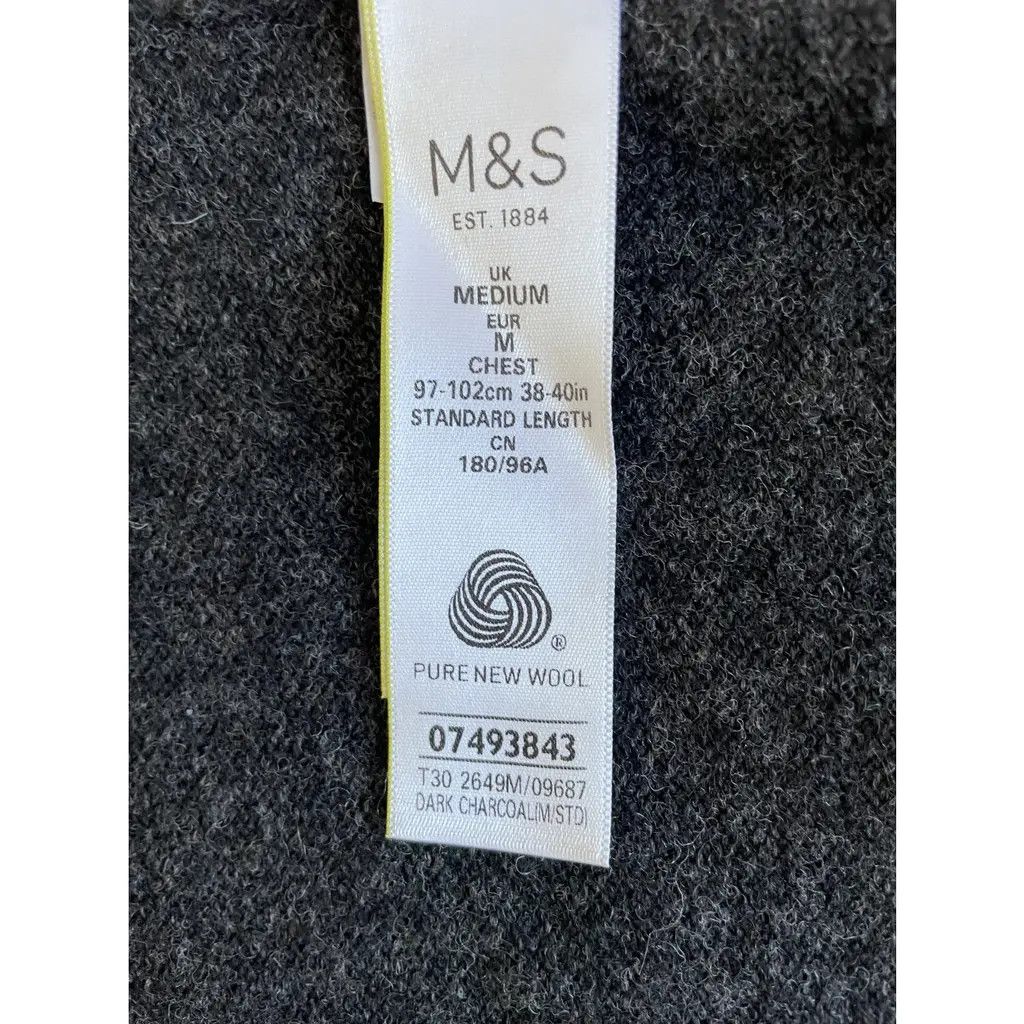 Marks & Spencer 100% Wool Sweater - Never Worn All Wool Size US M / EU 48-50 / 2 - 3 Thumbnail