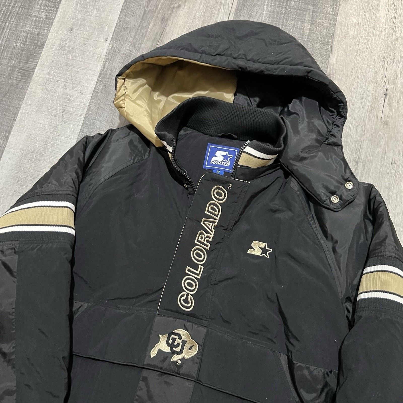 Starter Starter University Of Colorado Puffer Jacket Buffs College M Size US M / EU 48-50 / 2 - 3 Thumbnail