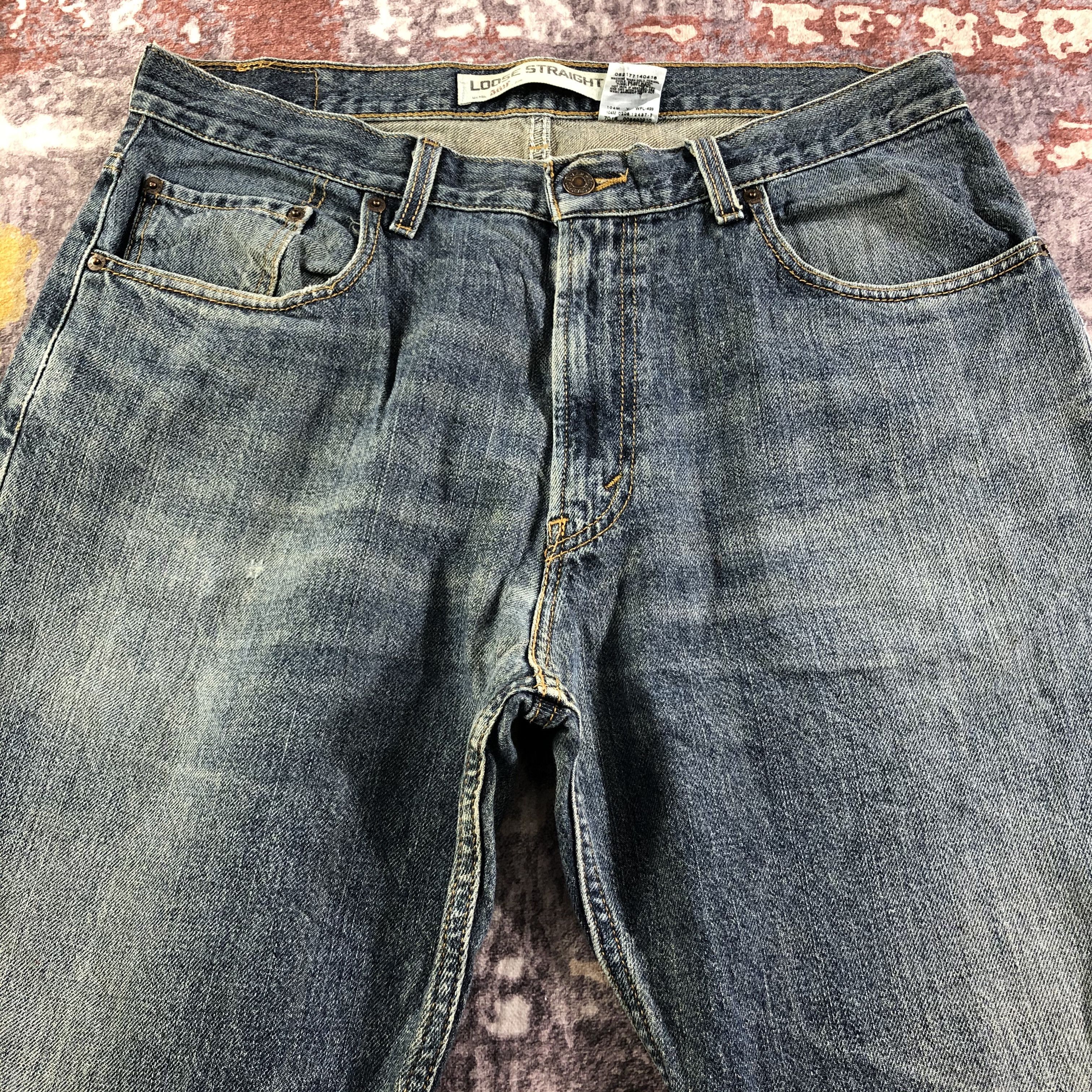 Levi's × Vintage Vintage Levis 569 Jeans-JM3403 Size US 36 / EU 52 - 3 Thumbnail