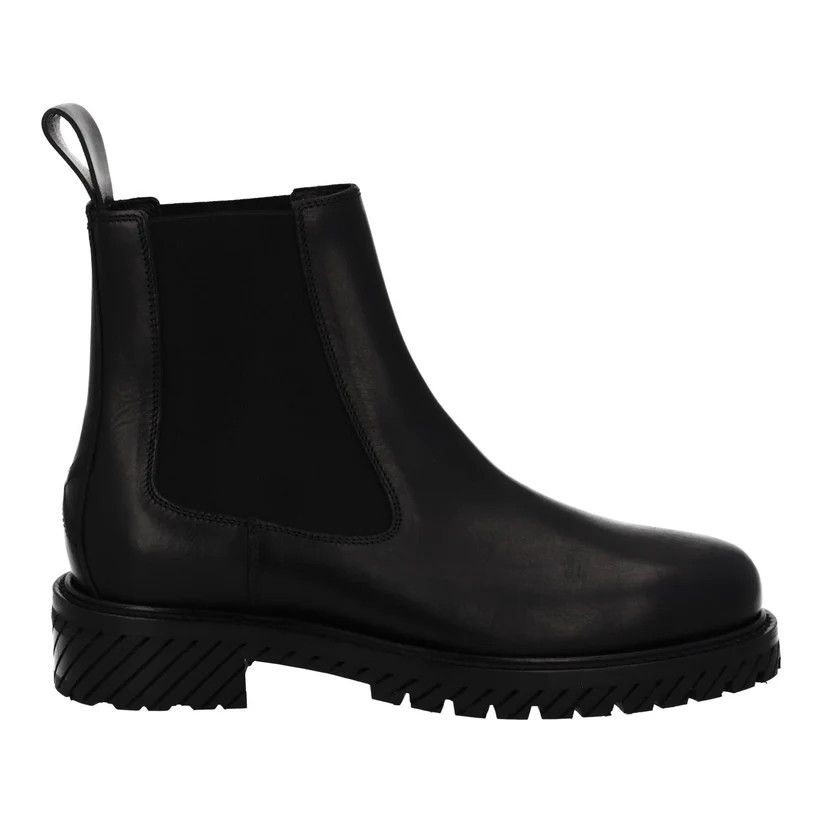 Off-White o1y0225 Ankle Boots in Black Size US 8 / EU 41 - 1 Thumbnail