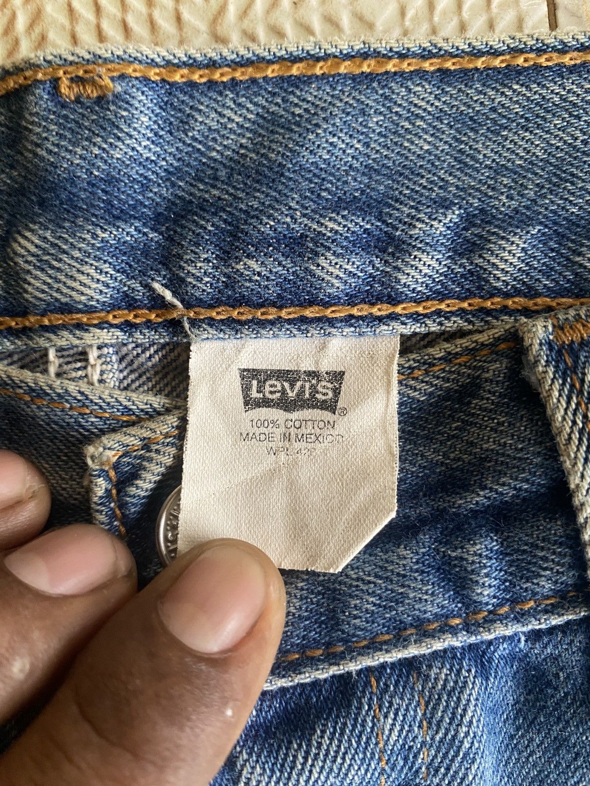 Levi's Vintage Clothing × Vintage Vintage 90’s levis 501 denim Size US 33 - 17 Thumbnail