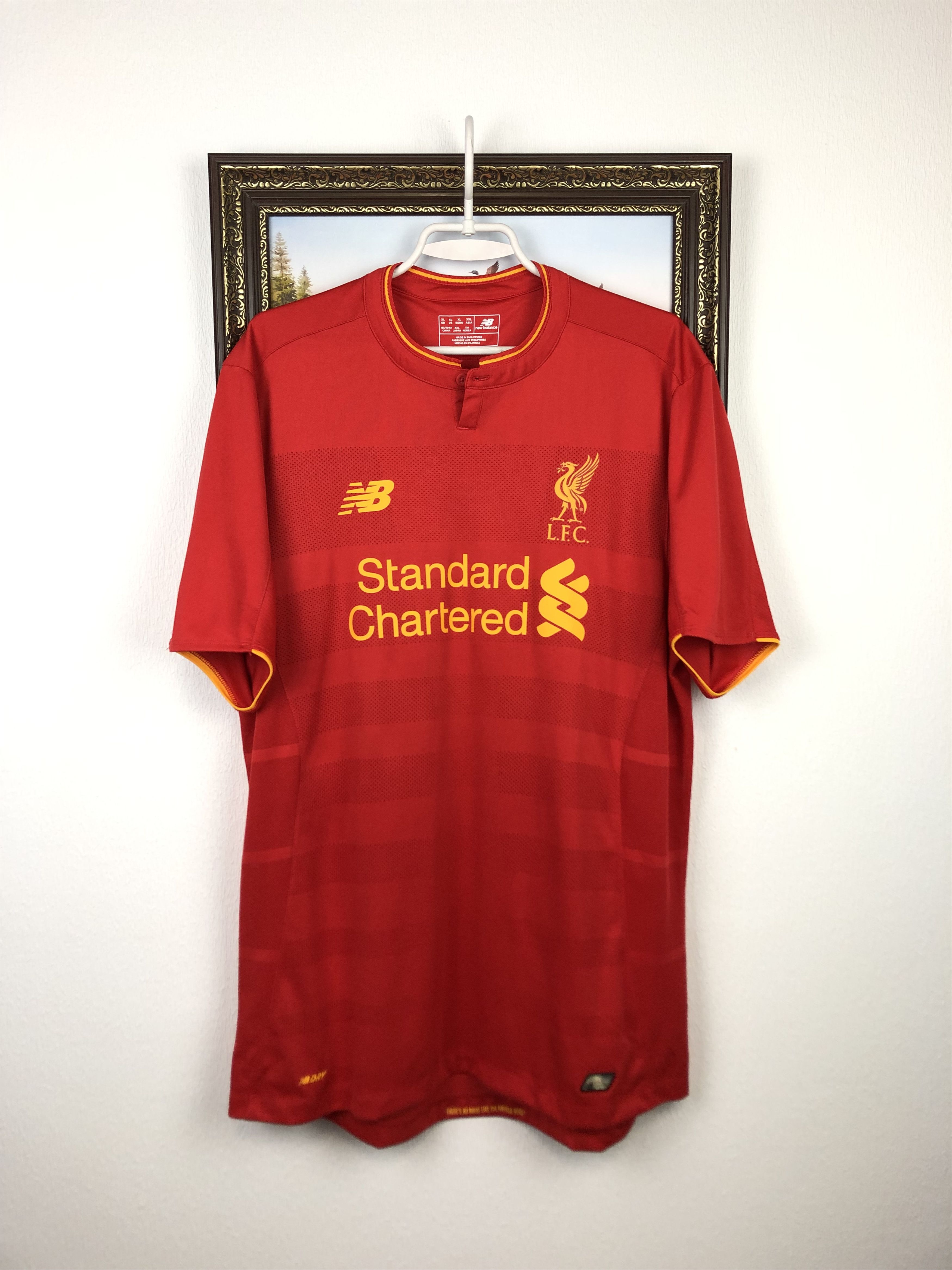 Other Liverpool football shirt 2016 Soccer Jersey Mens YNWA Jersey Size US XL / EU 56 / 4 - 1 Thumbnail