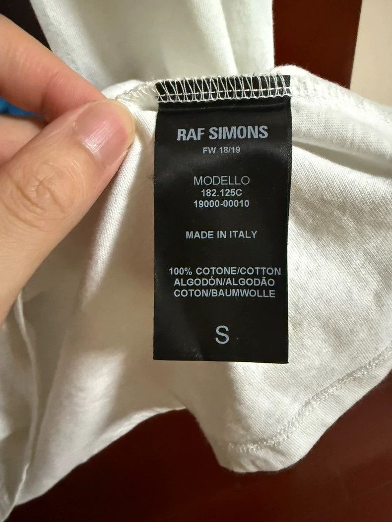 Raf Simons Raf simons 18fw Fallen Street White Portrait Short Sleeve Size US S / EU 44-46 / 1 - 4 Thumbnail