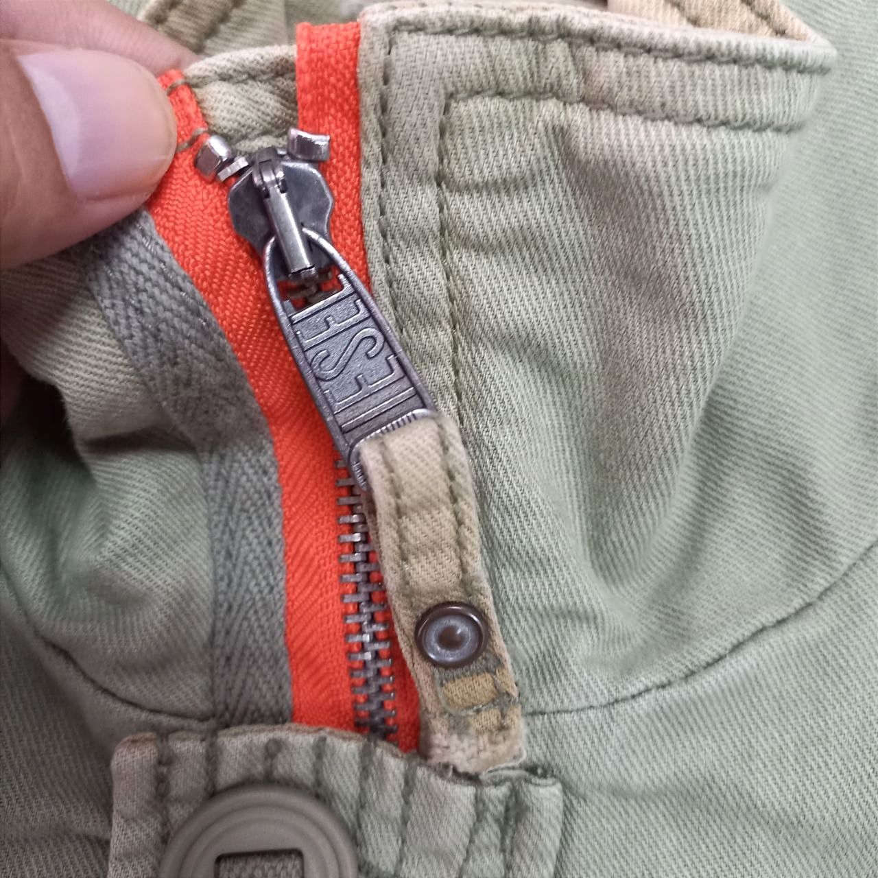 Diesel DIESEL 4/SL78 Military Utility Parka Jacket Size US L / EU 52-54 / 3 - 10 Thumbnail