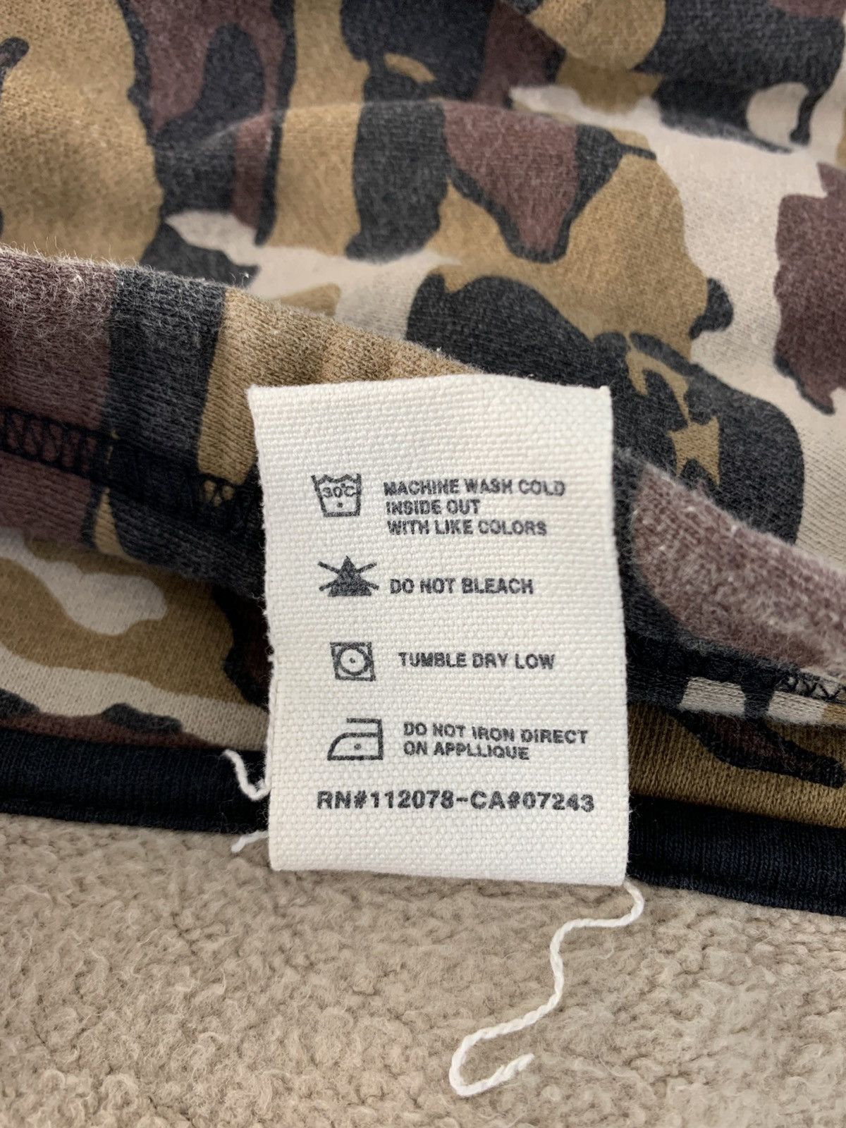 G-Unit G Unit All Over Hooded Full Zip Sherpa Inner Camo Design Size US XL / EU 56 / 4 - 8 Thumbnail