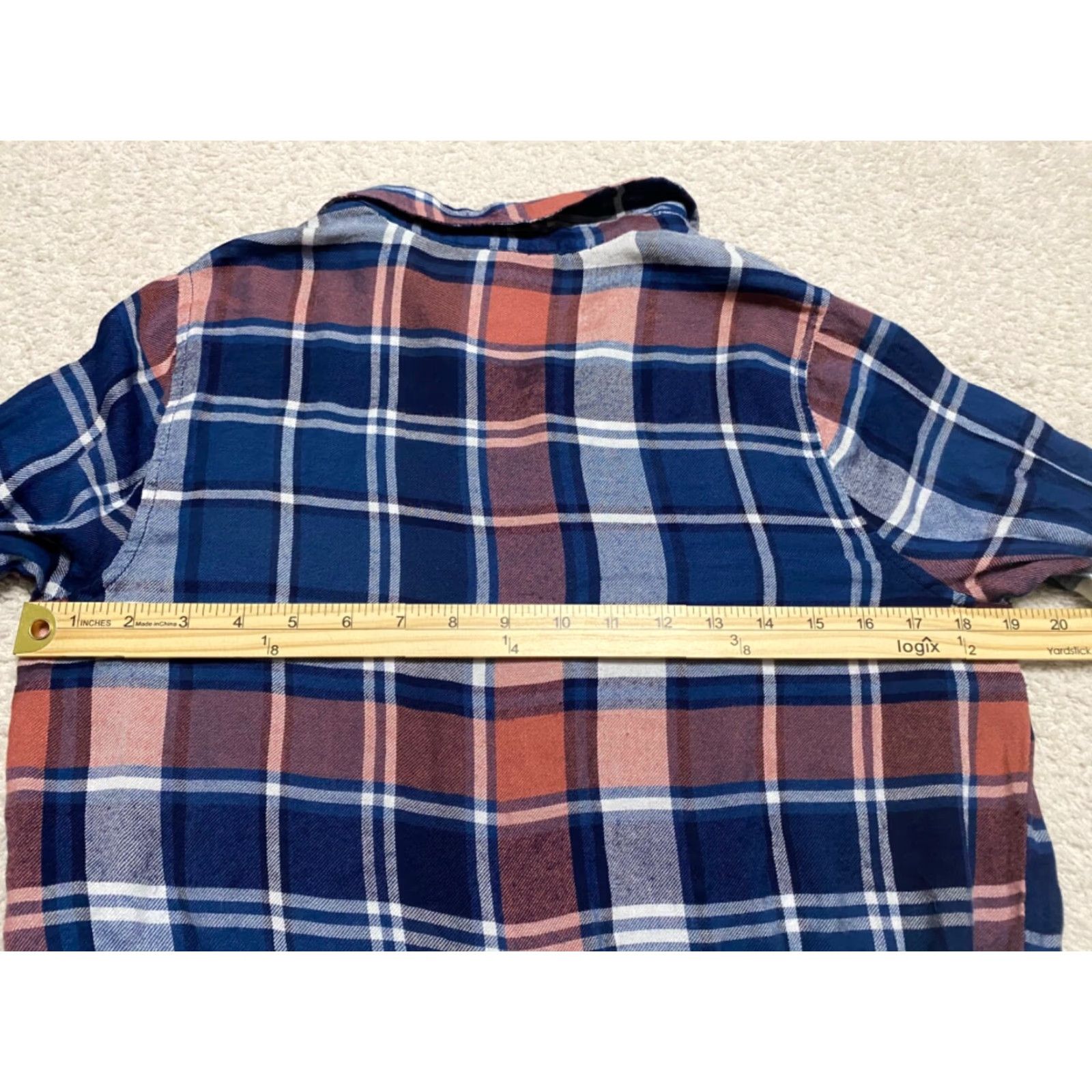 Lucky Brand Lucky Brand Womens Shirt Small Casual Long Sleeve Button-Front Multicolor Plaid Check Size S / US 4 / IT 40 - 7 Thumbnail