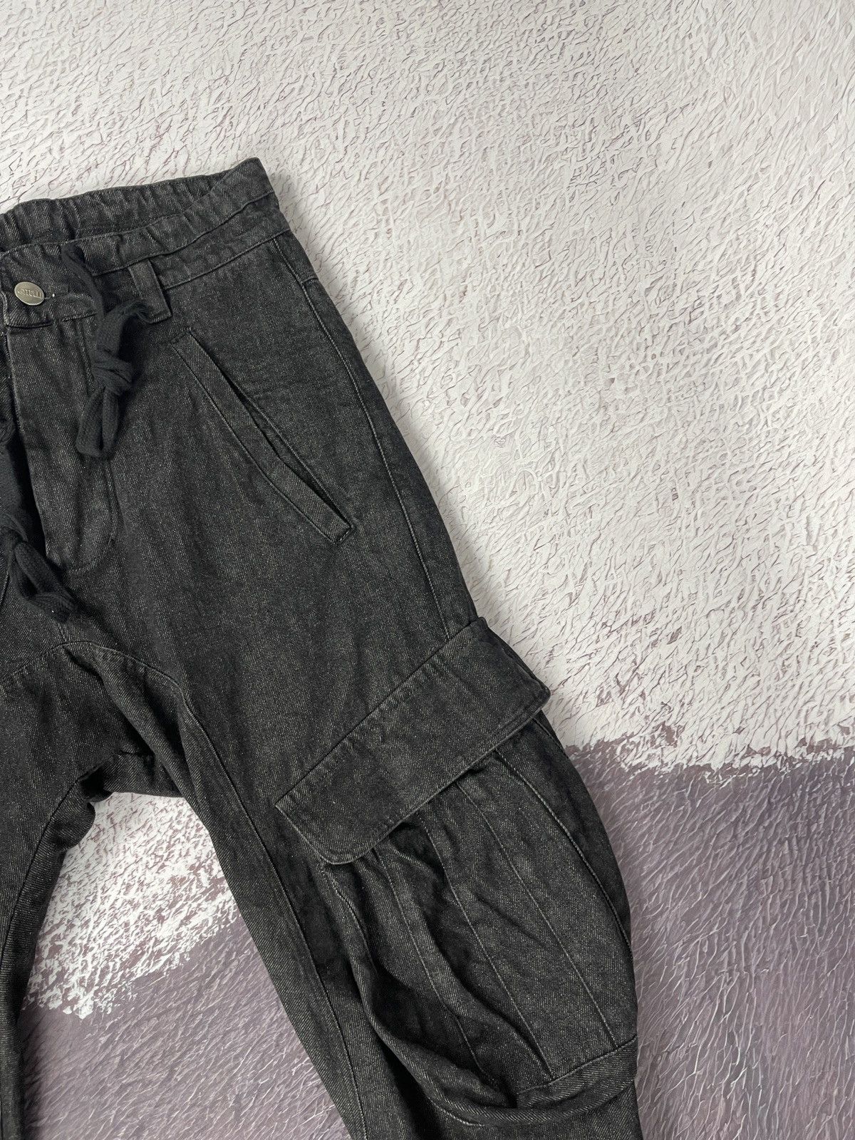 Japanese Brand Robert Kupisz QПШ utility cargo denim pants multipocket Size US 30 / EU 46 - 8 Thumbnail