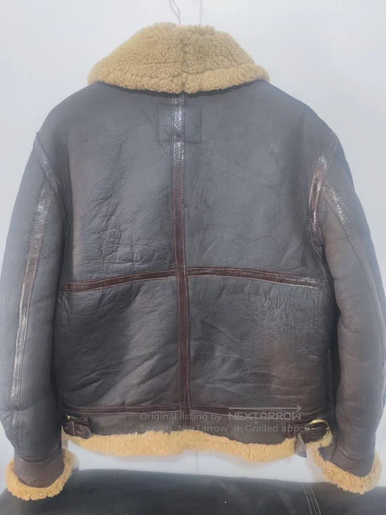 Schott Schott B3 fur integrated Size US XL / EU 56 / 4 - 2 Thumbnail