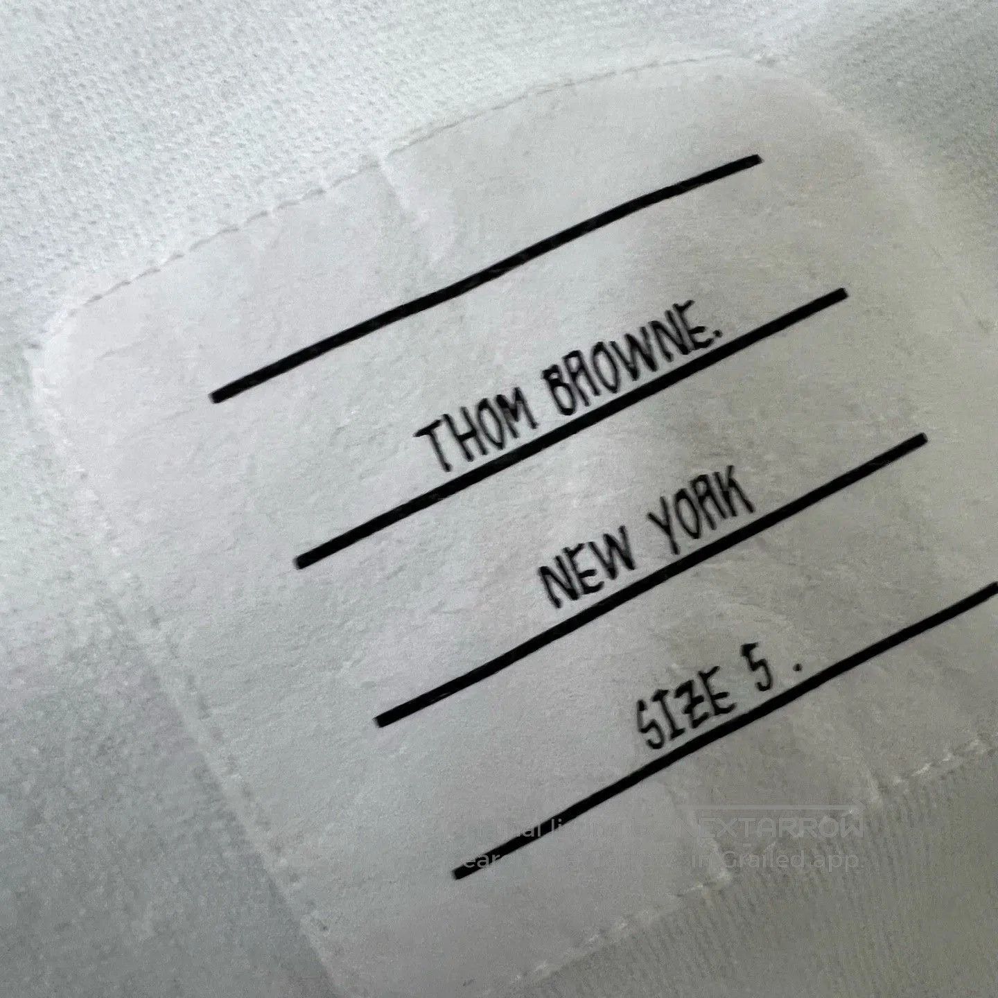 Thom Browne Thom Browne Four-Stripe Cotton Long-Sleeve. Size US XXL / EU 58 / 5 - 4 Thumbnail
