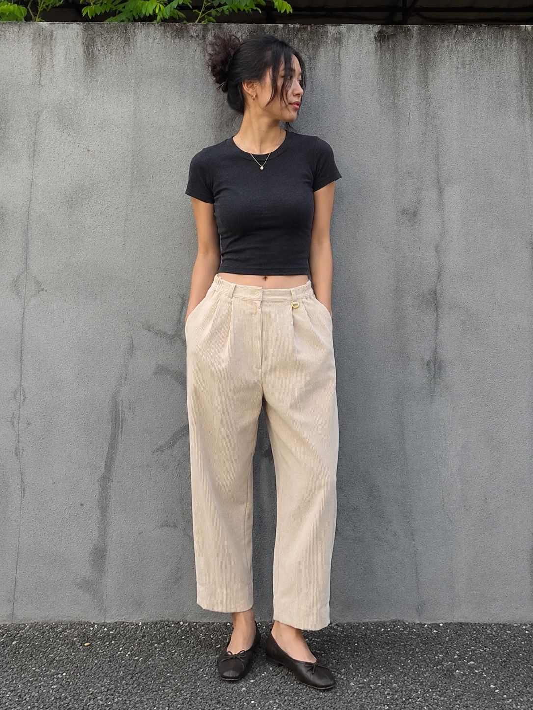Balenciaga Balenciaga Golf Japan Corduroy Baggy Pants (Woman) Size US 28 / EU 44 - 1 Thumbnail