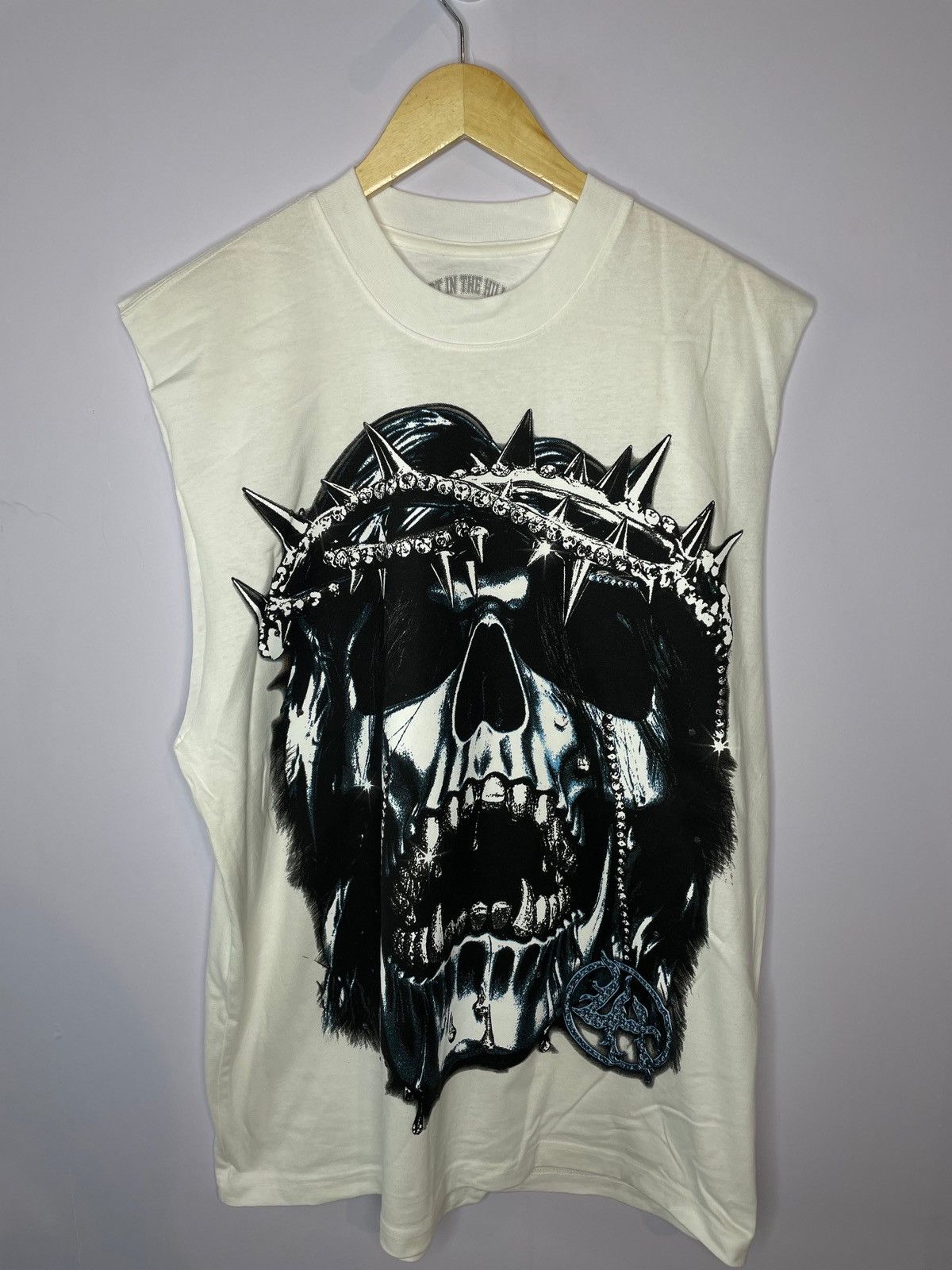 Lost hills Lost Hills Flames Muscle Tee White Size US S / EU 44-46 / 1 - 1 Thumbnail