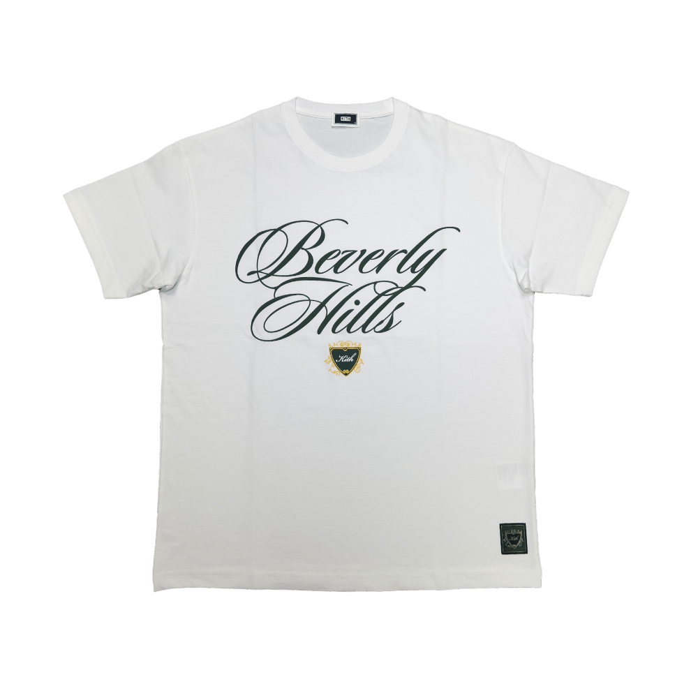Hypebeast × Kith × Streetwear Kith Beverly Hills Tee White • M 