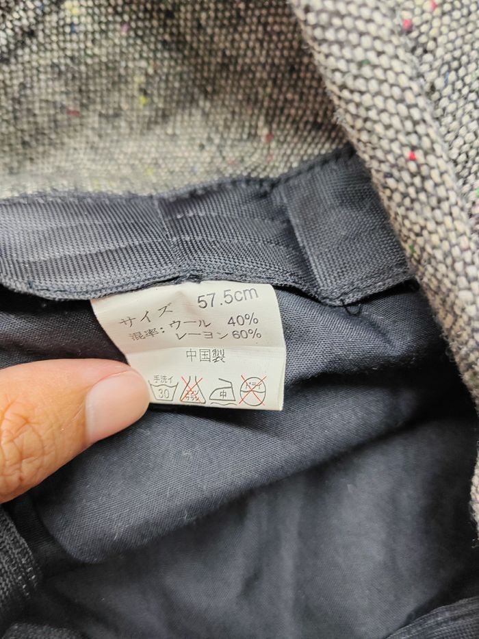 Japanese Brand Vintage Unknown Japanese Bucket Hat (Made In Japan) Size ONE SIZE - 5 Thumbnail