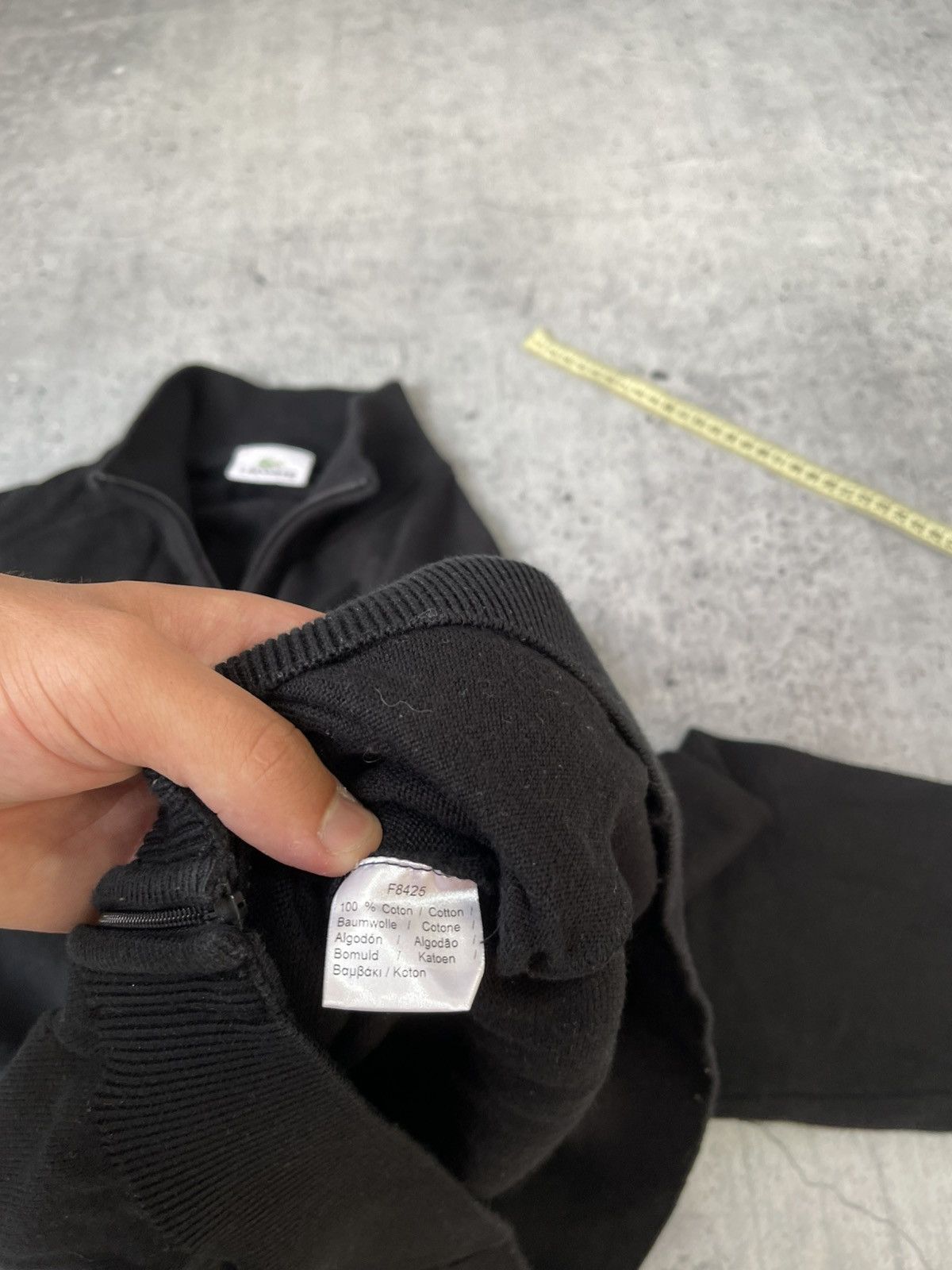 Lacoste Lacoste Vintage Zip Sweater y2k Size US M / EU 48-50 / 2 - 6 Thumbnail