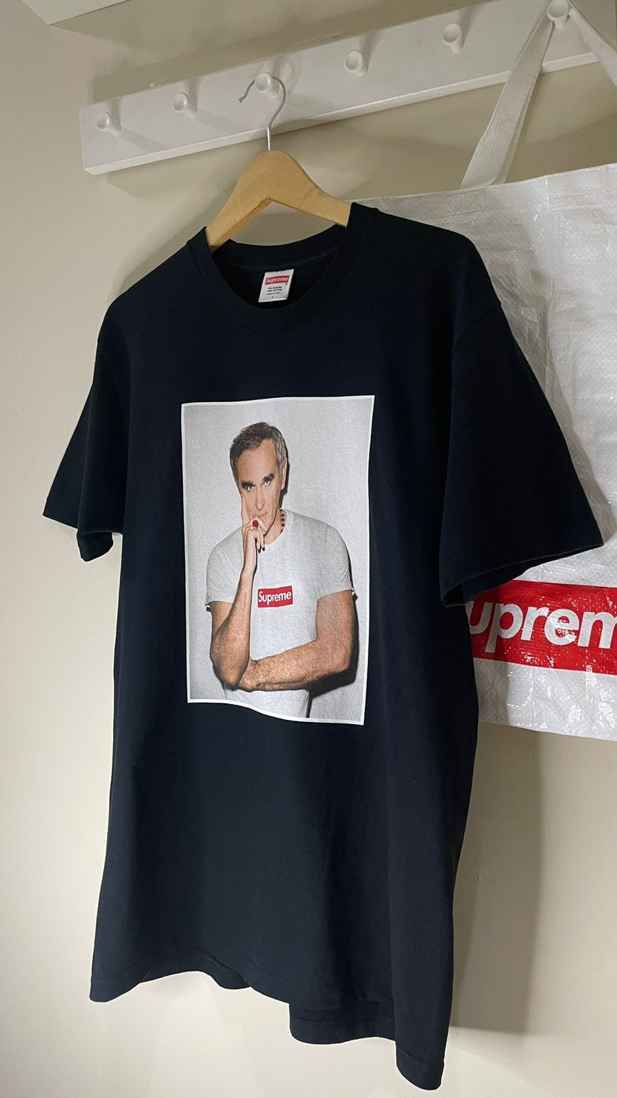 Supreme Supreme Morrissey Photo Tee SS16 Size US L / EU 52-54 / 3 - 1 Thumbnail