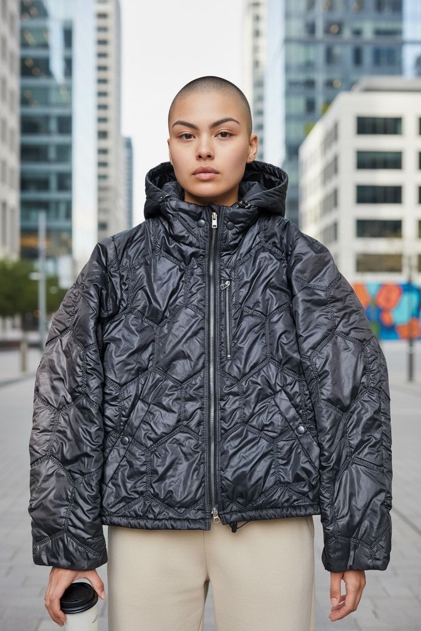 Issey Miyake Issey Miyake Fete Quilted Down Jacket Size M / US 6-8 / IT 42-44 - 1 Thumbnail