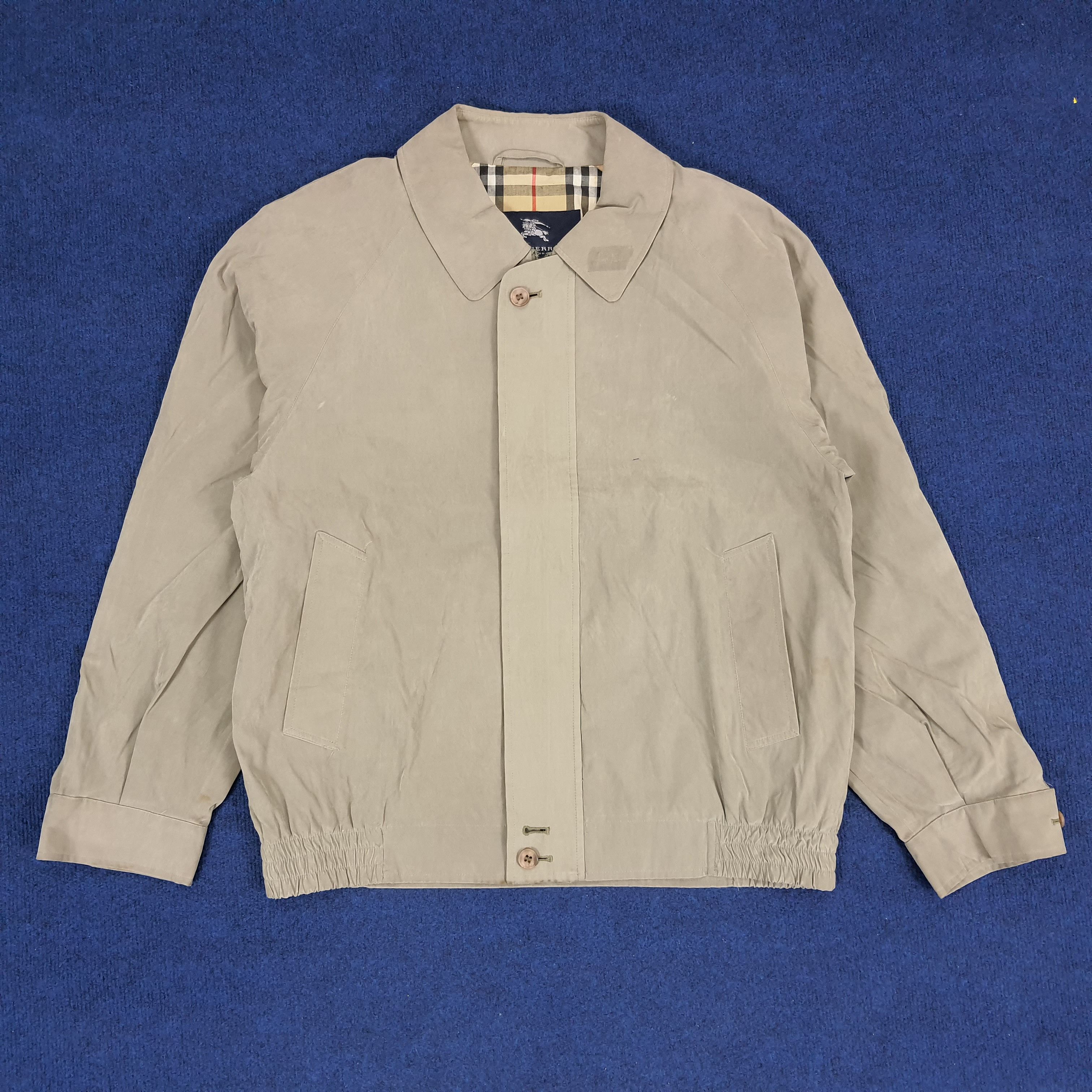 Burberry × Vintage Vintage Burberry London Nova Check Jacket Size US L / EU 52-54 / 3 - 1 Thumbnail