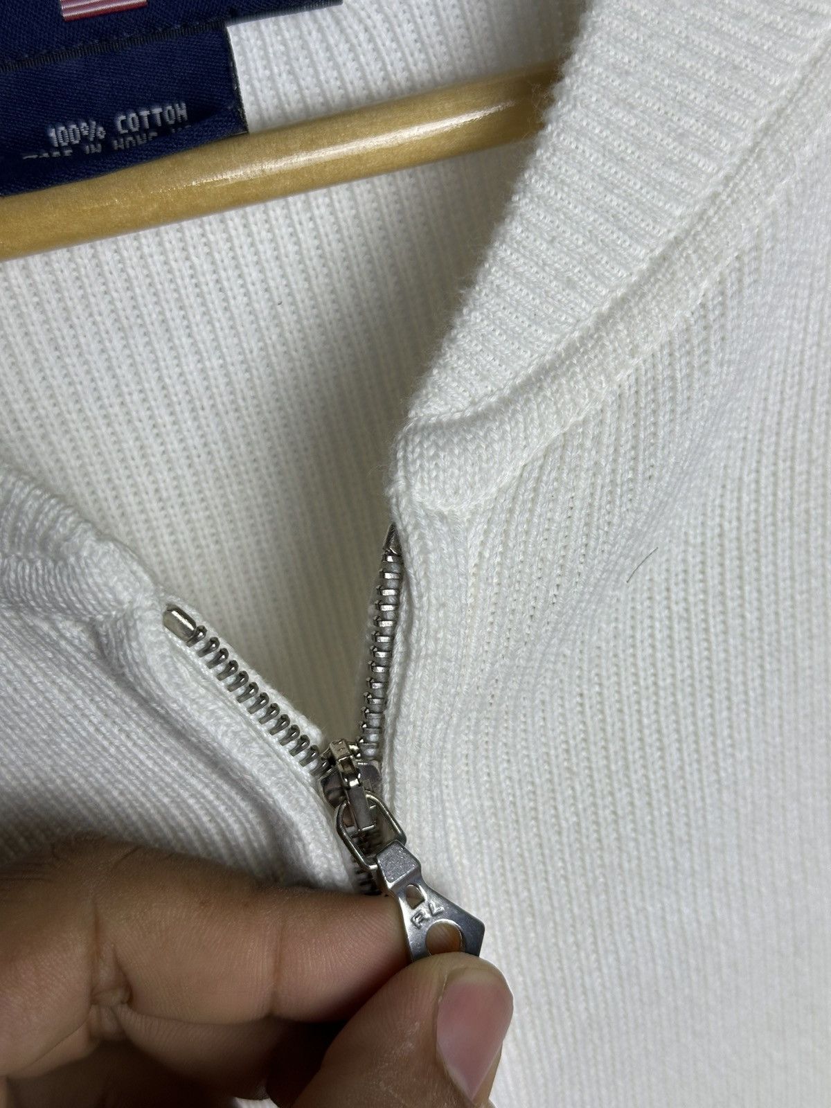 Polo Ralph Lauren × Ralph Lauren Sport Polo Sport Zipper knitwear by Ralph Lauren Size US M / EU 48-50 / 2 - 6 Thumbnail
