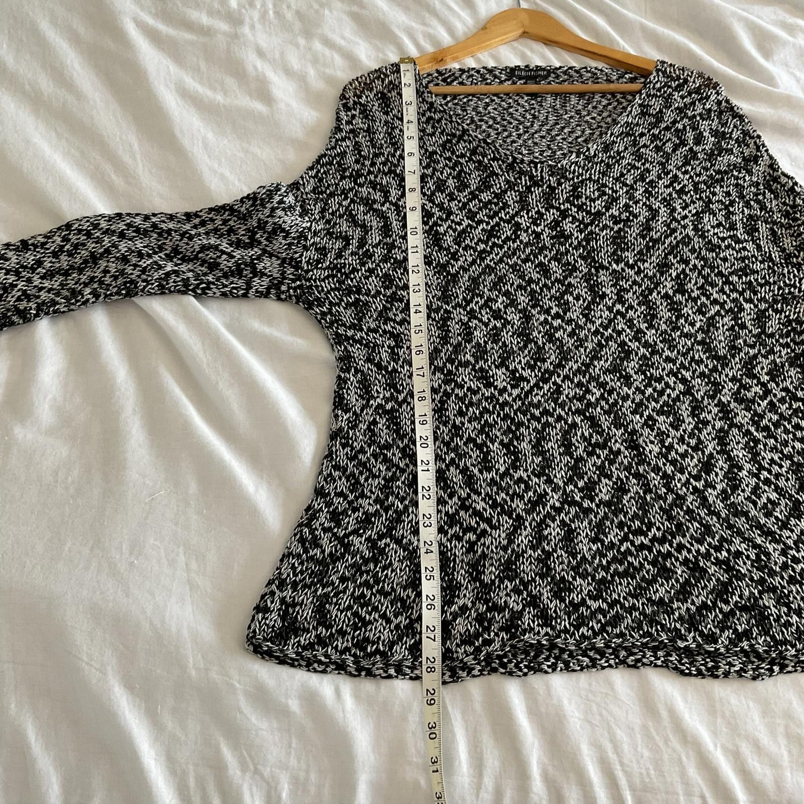 Eileen Fisher Eileen Fisher womens XL open weave scoop neck sweater Size XL / US 12-14 / IT 48-50 - 5 Thumbnail