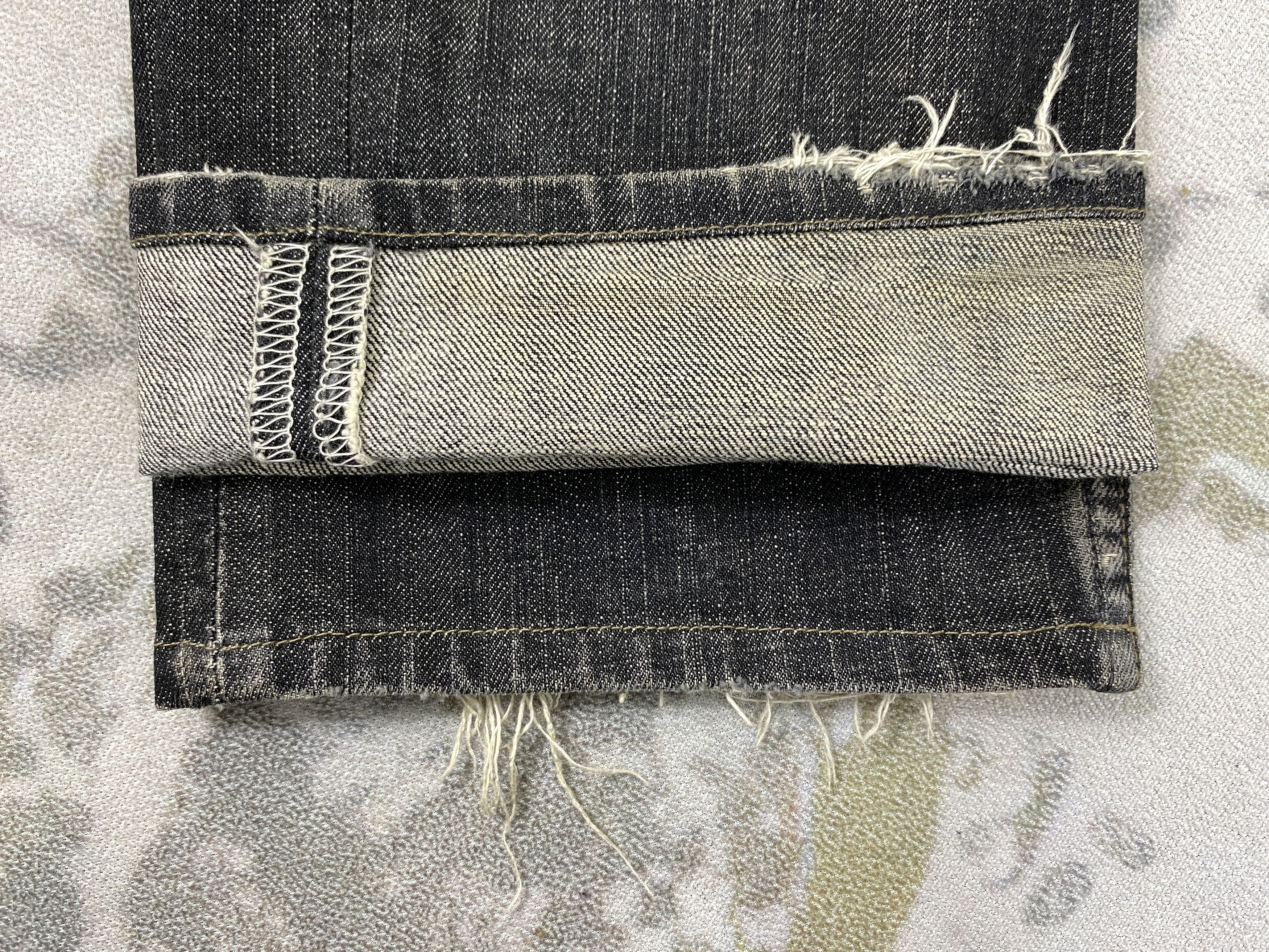 Levi's Black Vintage Levi's 533 Denim 29x29.5 -JN224 Size US 29 - 12 Thumbnail