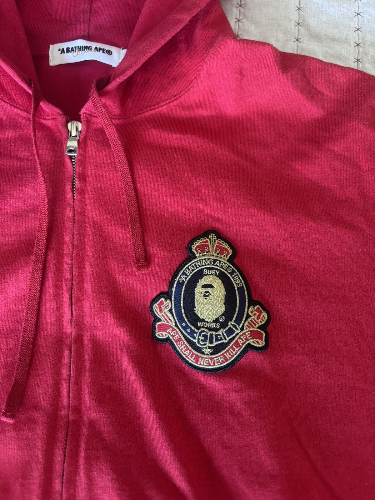 Bape Bape Crest Zip Up Hoodie Size US L / EU 52-54 / 3 - 2 Thumbnail