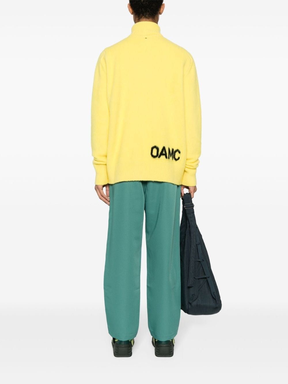 OAMC o1y0225 Turtleneck Sweatshirt in Yellow Size US S / EU 44-46 / 1 - 5 Thumbnail