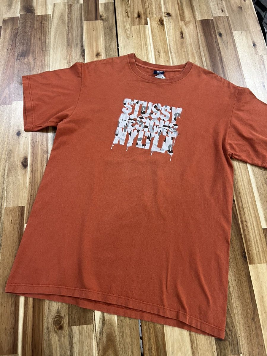 Stussy Vintage Stussy Big Logo T Shirt Size US L / EU 52-54 / 3 - 1 Thumbnail