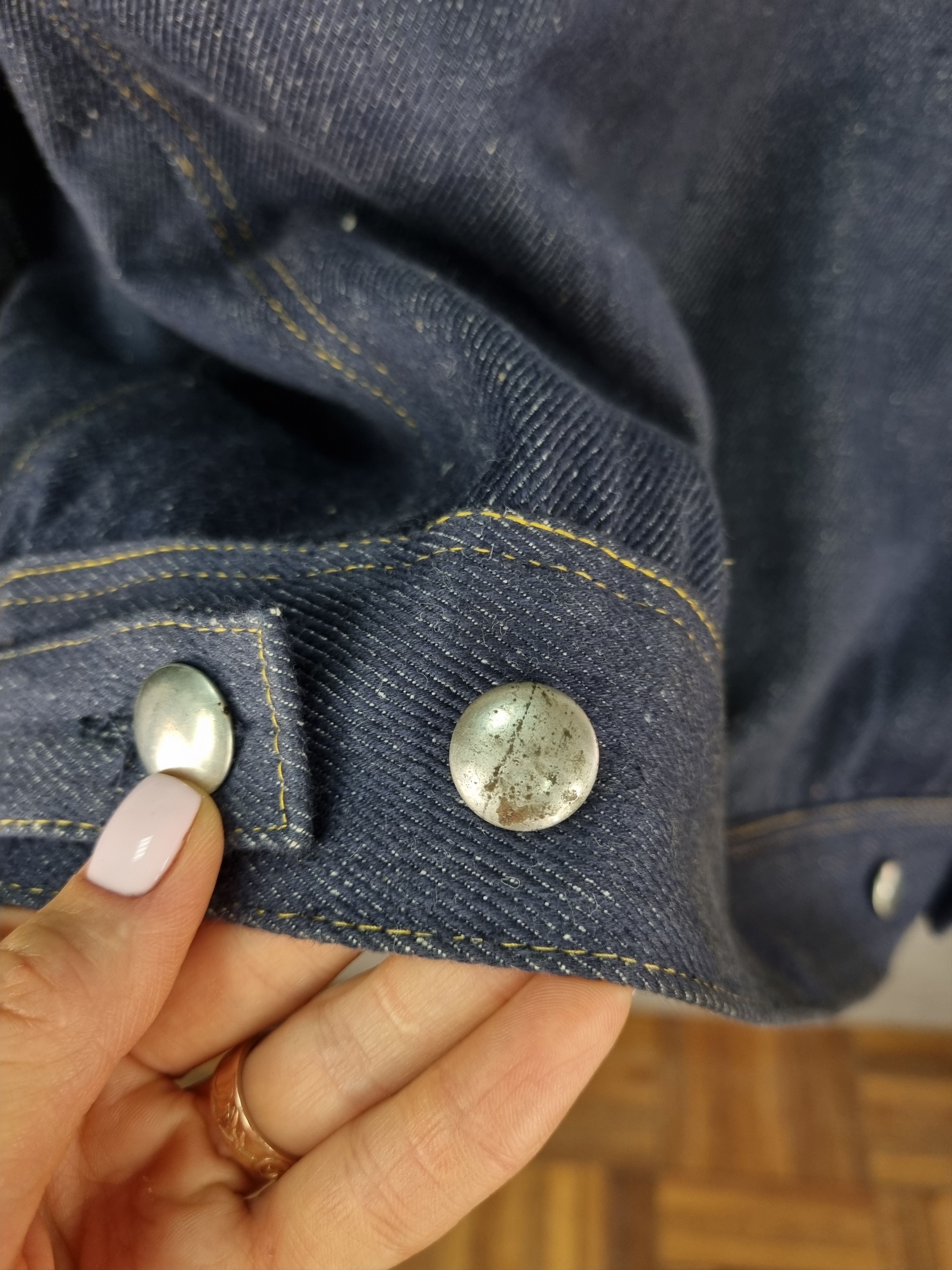 Le Laboureur × Vintage Ozkn Presov Denim Czech Worker French Chore Light Jacket Size US L / EU 52-54 / 3 - 17 Thumbnail